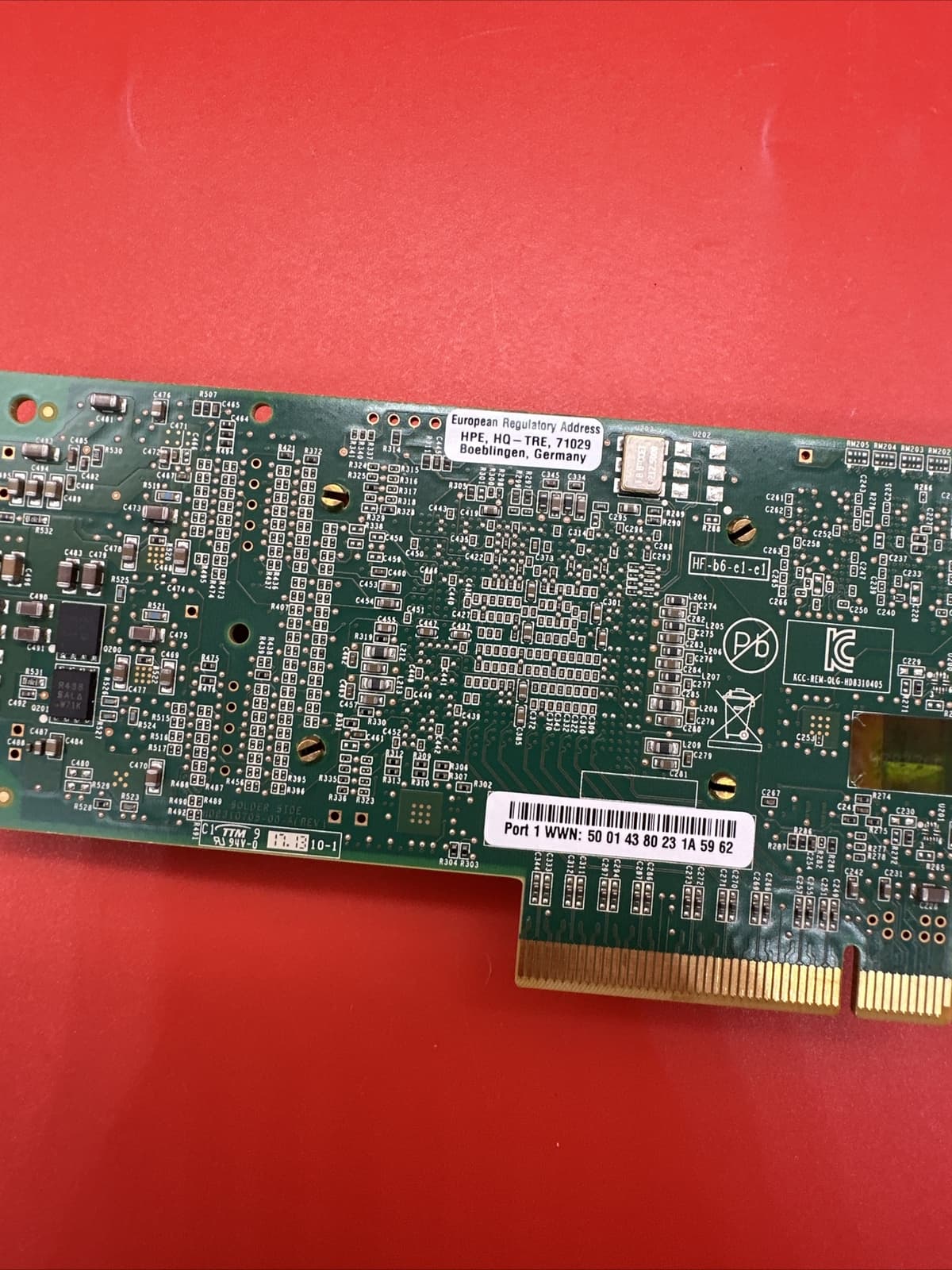 HP QW971A SN1000Q 699764-001 16Gb SFP SP FC Host Bus PCIe Full Height Adapter - Image 10