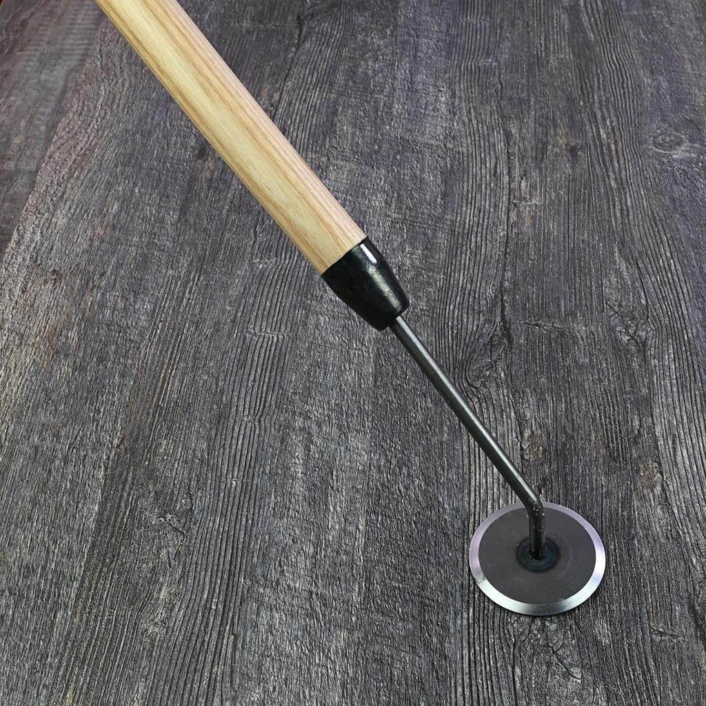 DeWit Long Disc Weeder Boron Steel Ash Handle Hand-Forged Weeding Dutch NEW - Image 2