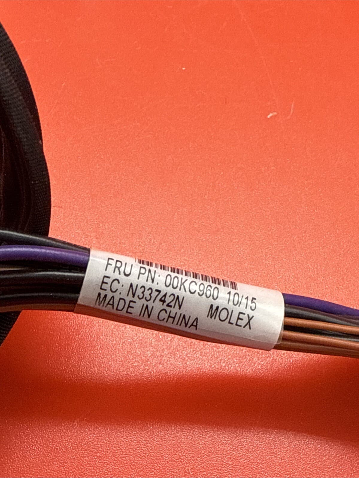 IBM 00KC960 00KG405 N3374N X3550 M5 Backplane Power Cable - Image 3