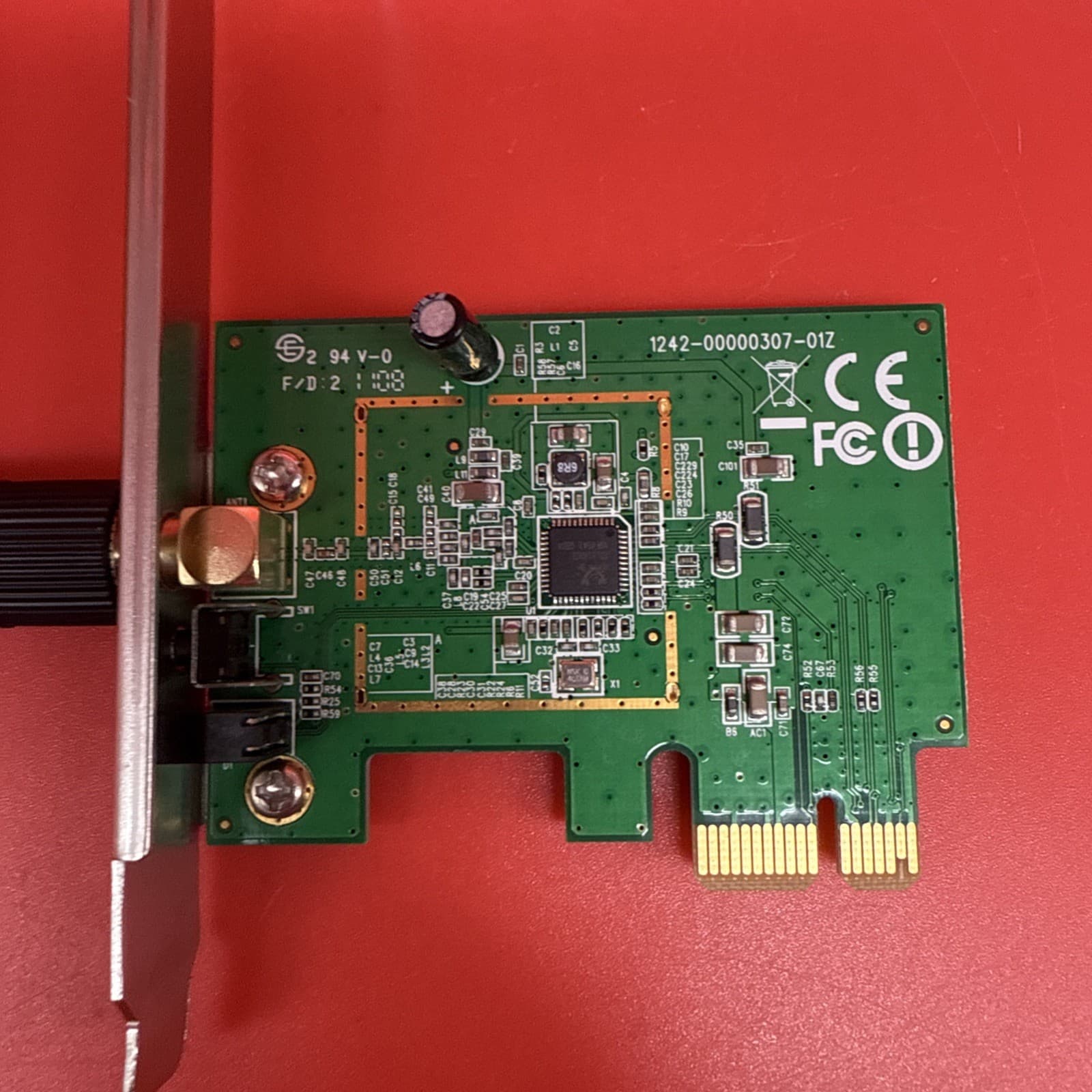 ASUS PCE-N10 PCIe Wireless Network Adapter Full Height Bracket - Image 2