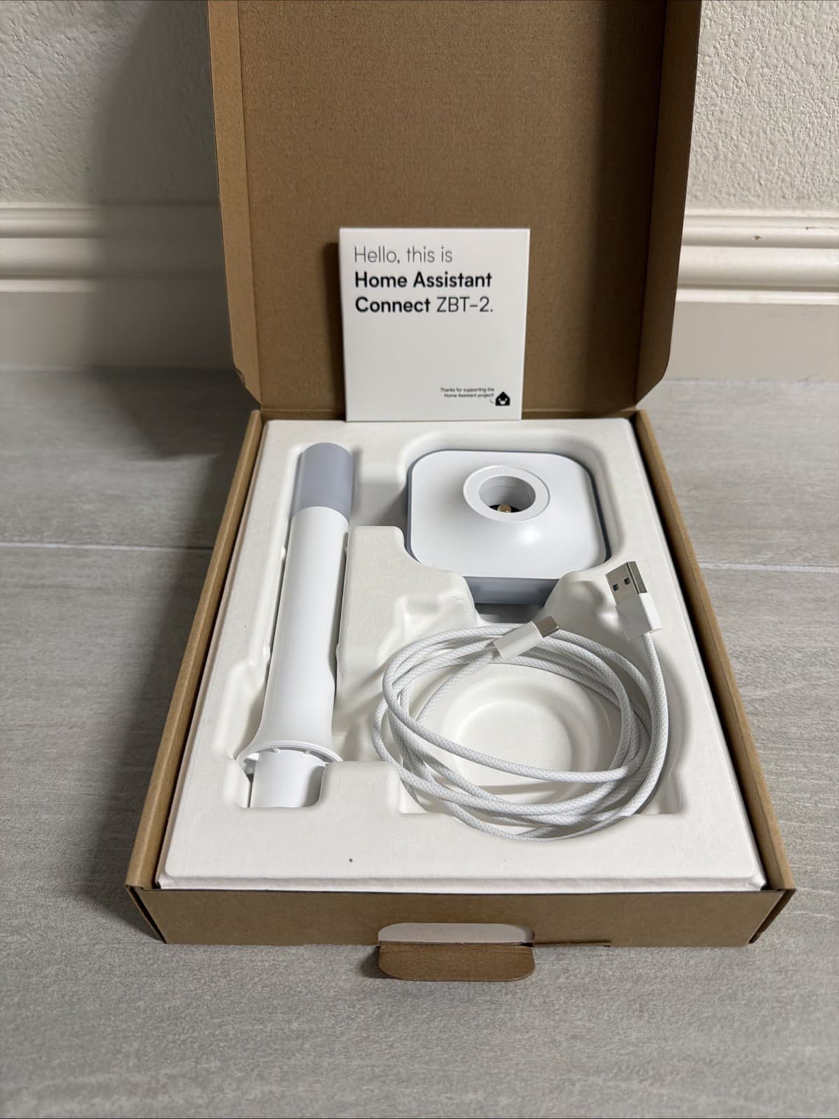 Home Assistant Connect ZBT-2 Zigbee / Thread USB-A Hub Antenna - Image 7