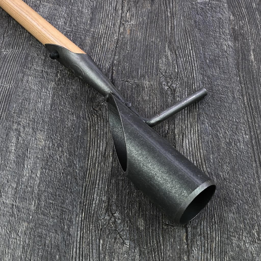 DeWit Long Bulb Planter Boron Steel Ash Handle Hand-Forged Dutch NEW - Image 2