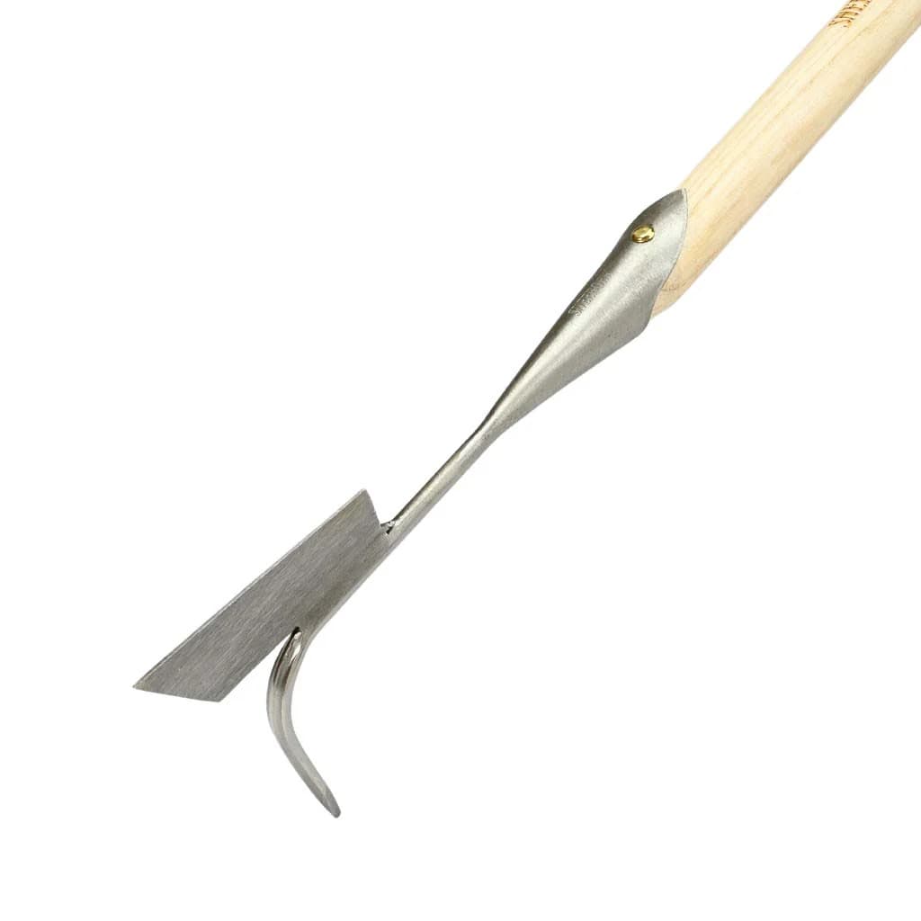 Sneeboer Stone Scratcher Knife Long-Handle Weeder Stainless Steel Weeding NEW