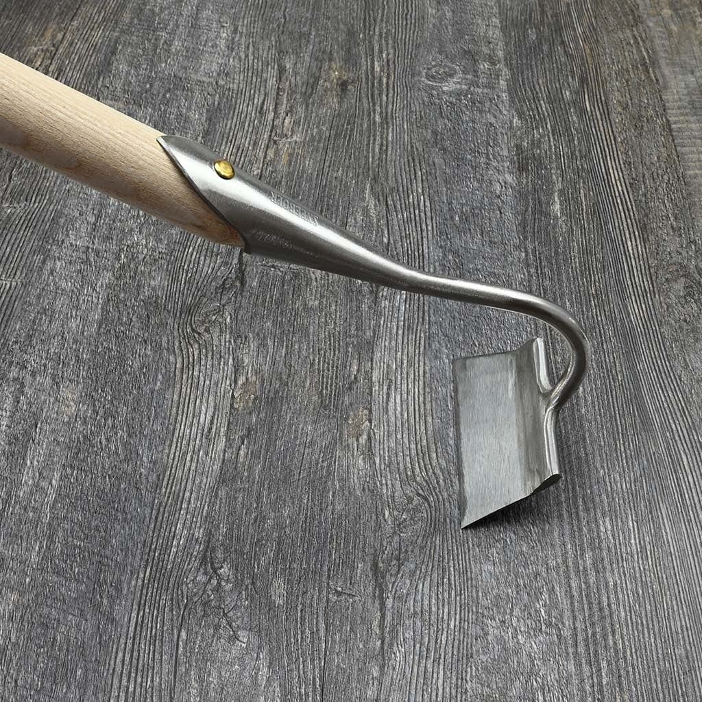 Sneeboer Garden Pull Hoe - 4 Inch Stainless Steel Hand-Forged Dutch NEW - Image 2
