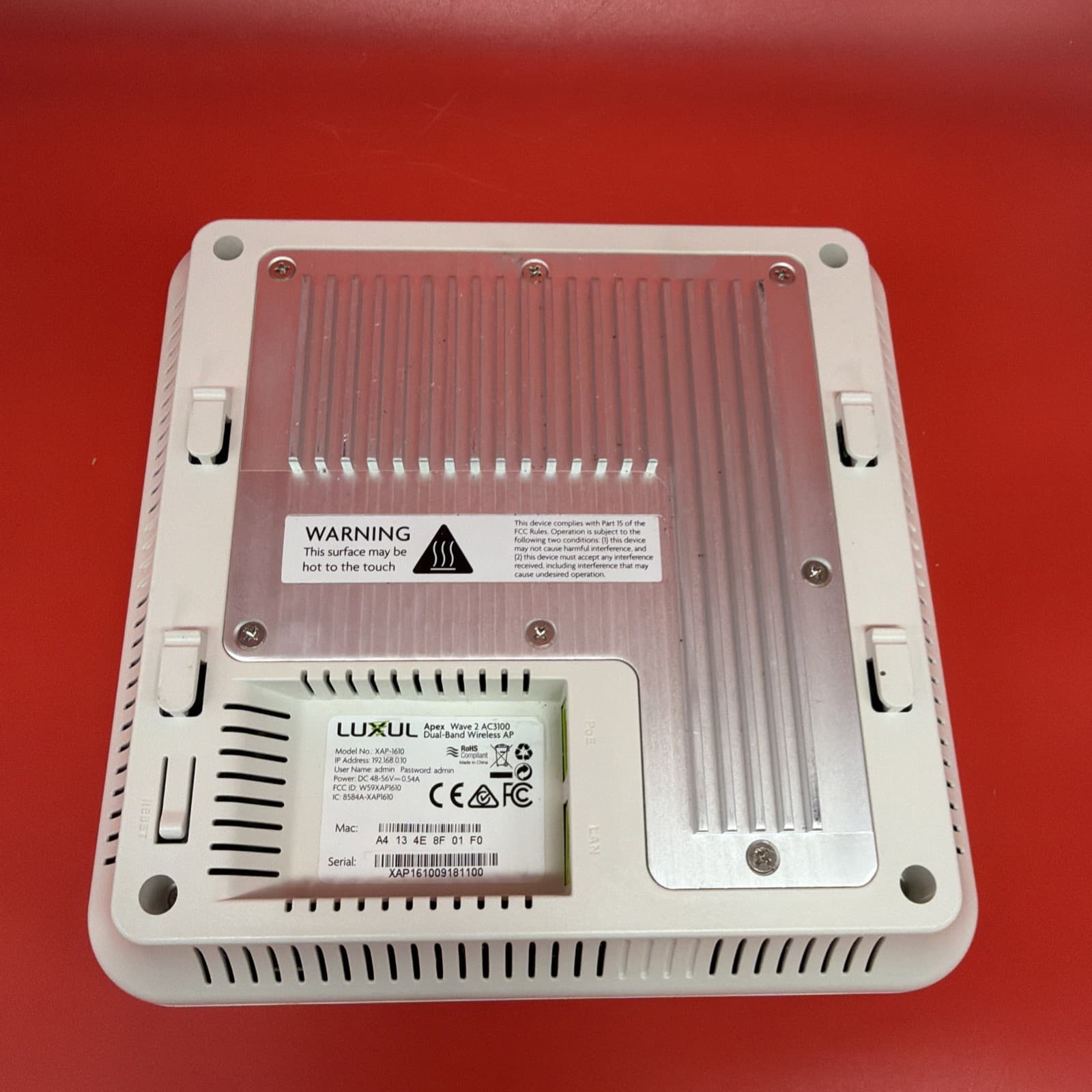 Luxul XAP1610 Apex Wave 2 AC3100 Dual-Band Access Point - Image 2