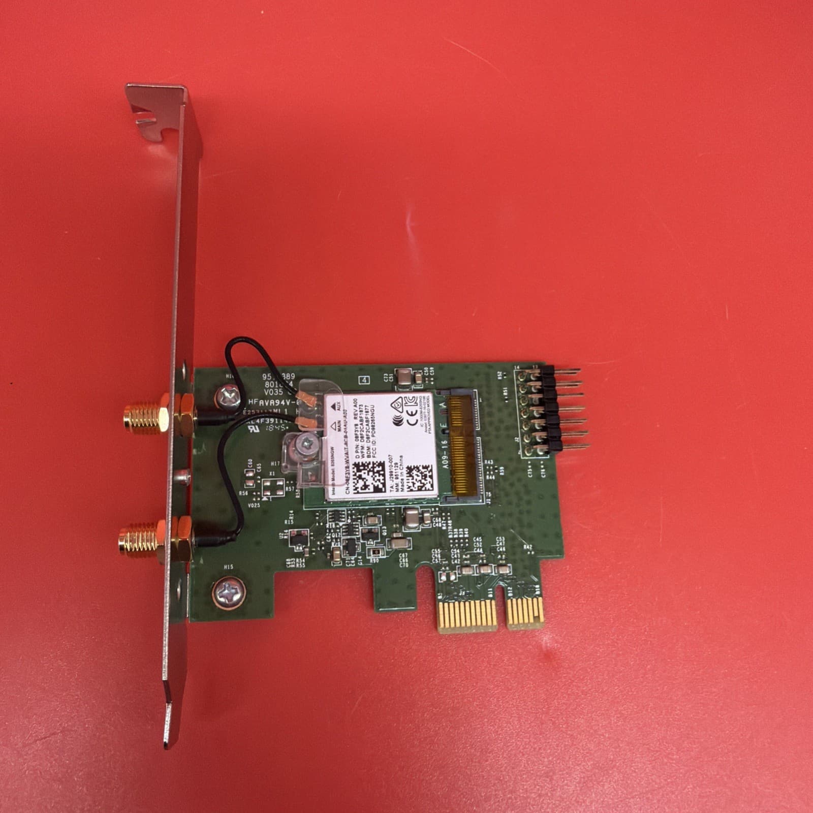 Dell 8265 Wireless PCIe Adapter Daughterboard Card Dell P/N: 07HP8W Tested 8F3Y8