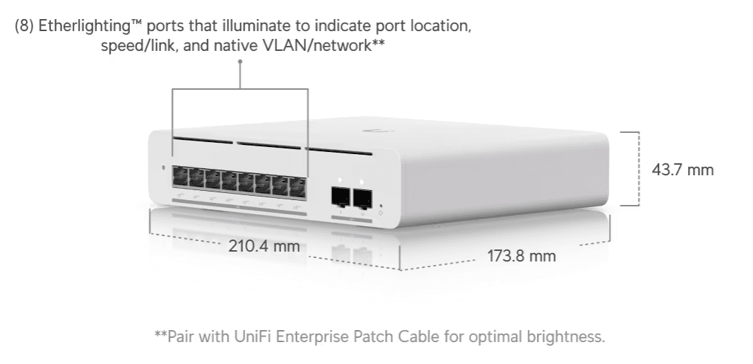 Ubiquiti UniFi Switch Pro XG 8 PoE (USW-Pro-XG-8-PoE 155W) | Brand New & Sealed - Image 2