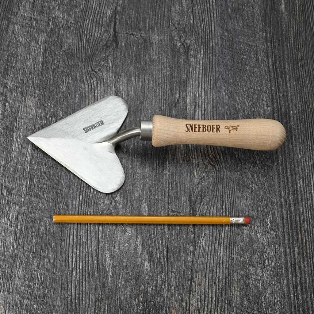 Sneeboer Garden Trowel Heart Shaped Ash NEW - Image 6