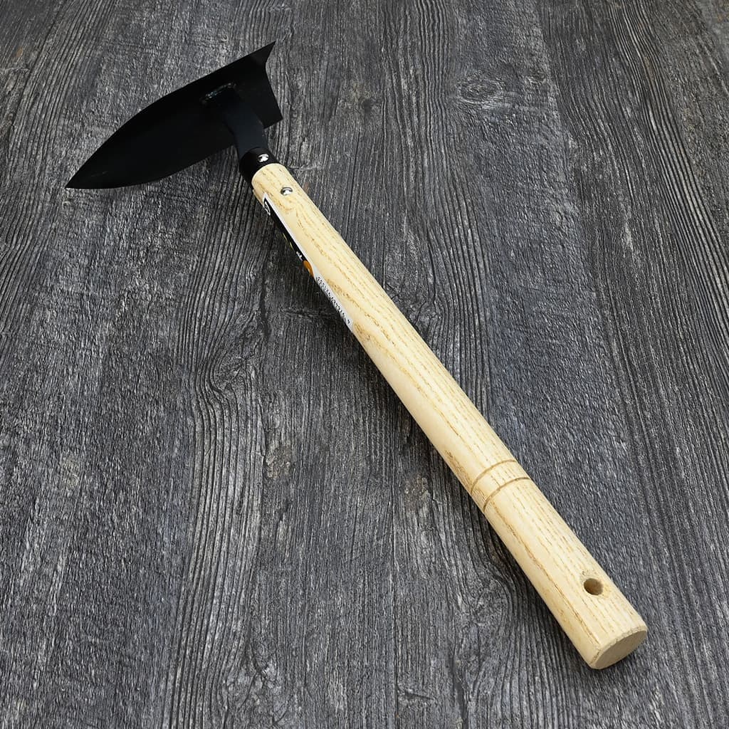Japanese Hoe Trowel Wood Handle Weeding Cultivating Planting NEW - Image 2