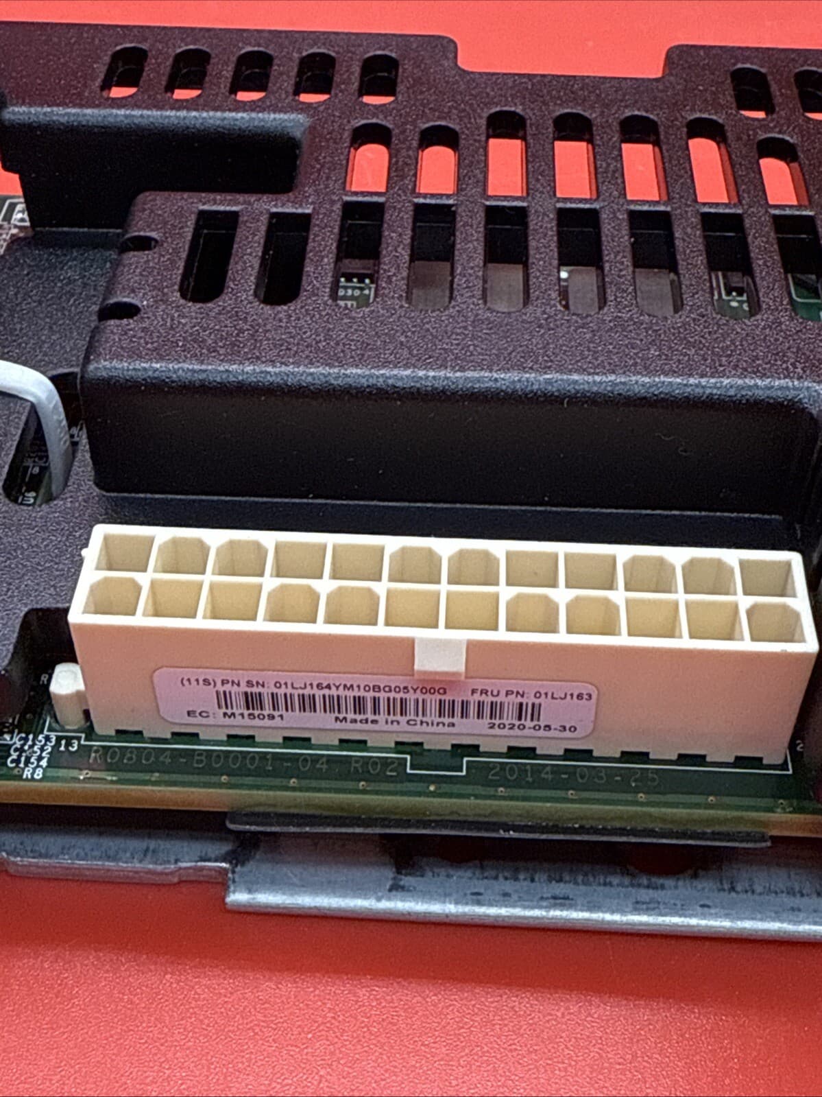 IBM 01LJ163 01LJ164 Battery Backplane Board 2145-AC1 - Image 2