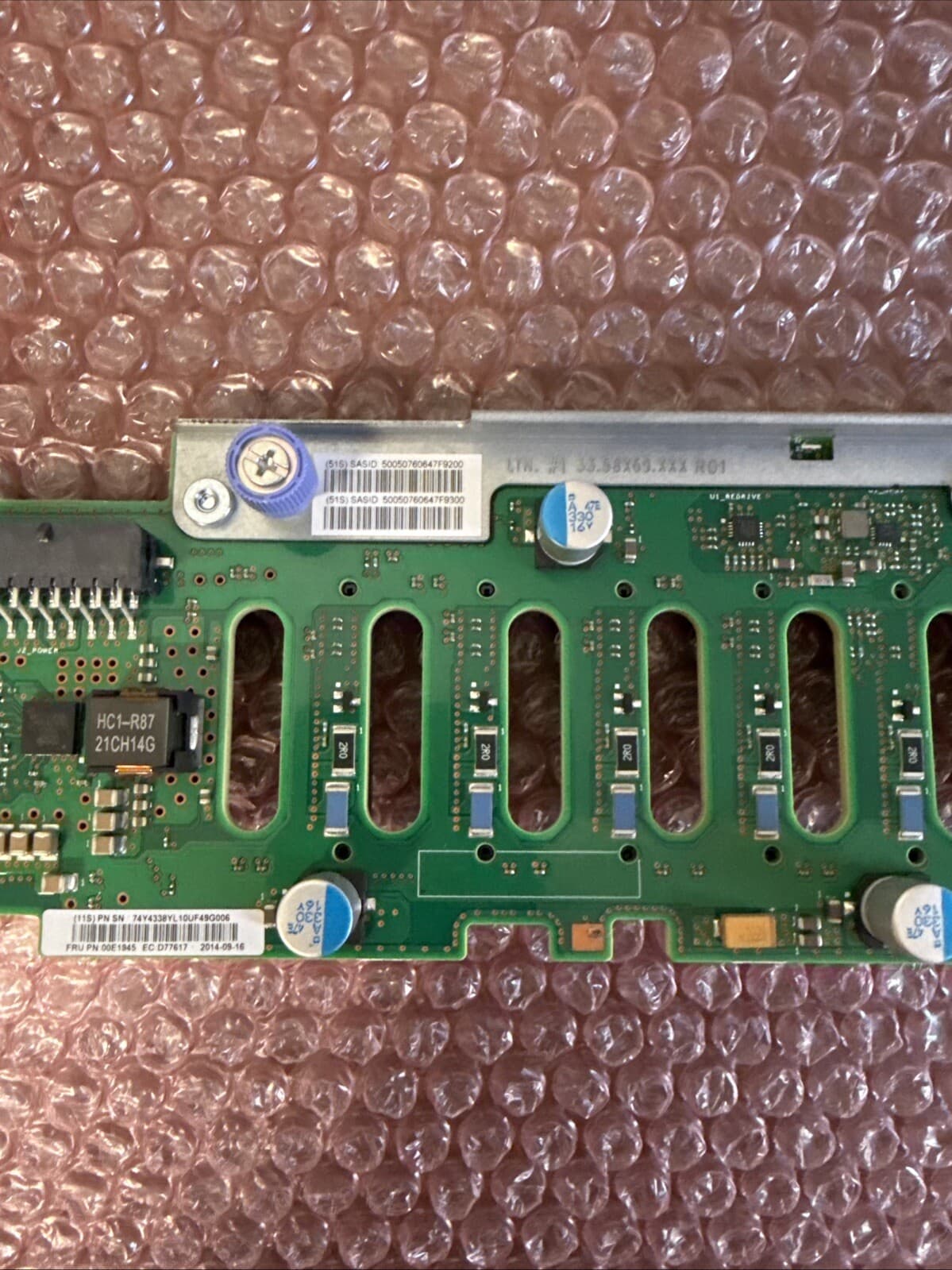 IBM Feature 2B09 00E1945 D77617 01DH345 74Y4338 12 Bay 2.5” Backplane 8286-42A - Image 7