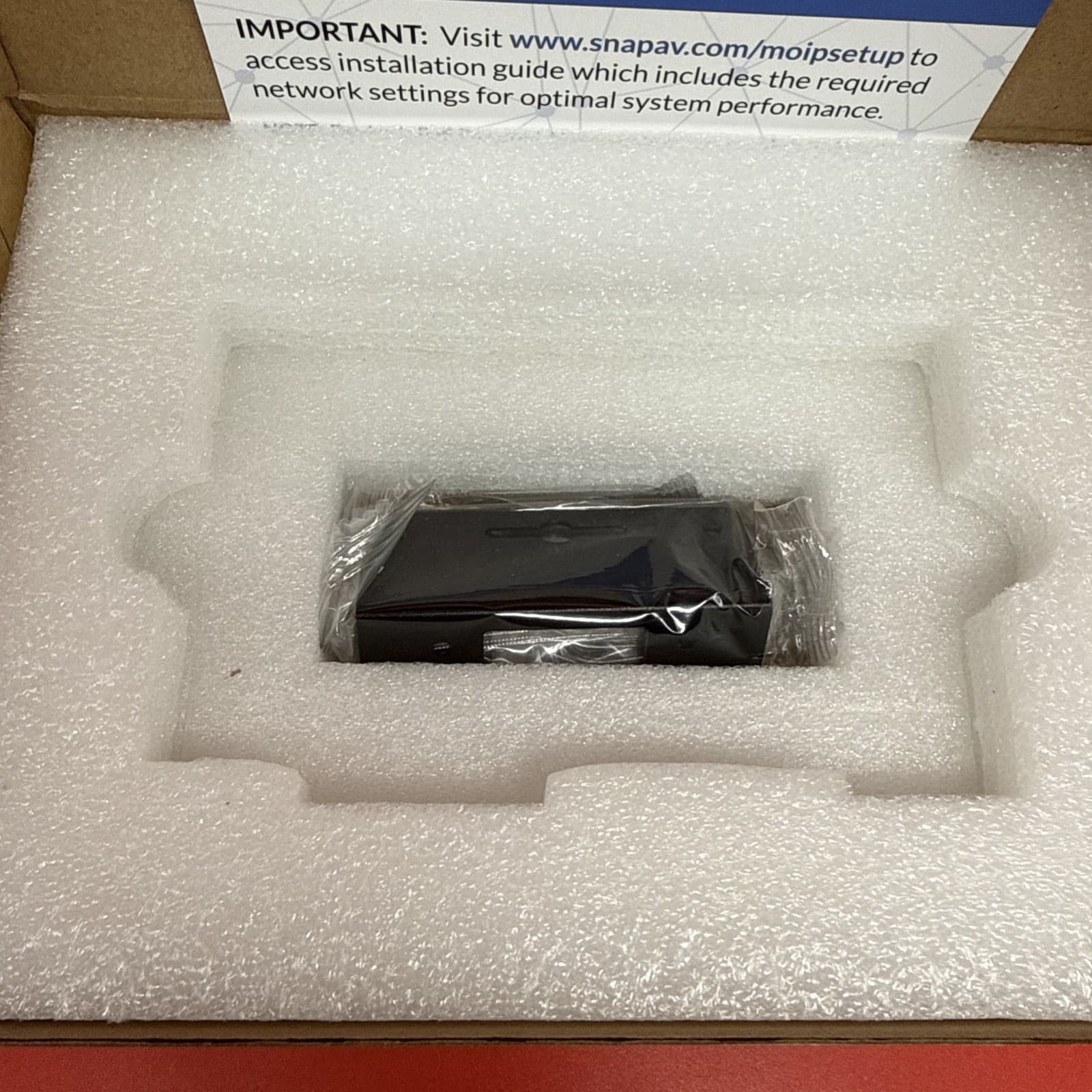 Binary B-900-MOIP-AUDIO-TX MoIP Audio Transmitter Media Over IP Black AM/FM RJ45 - Image 5