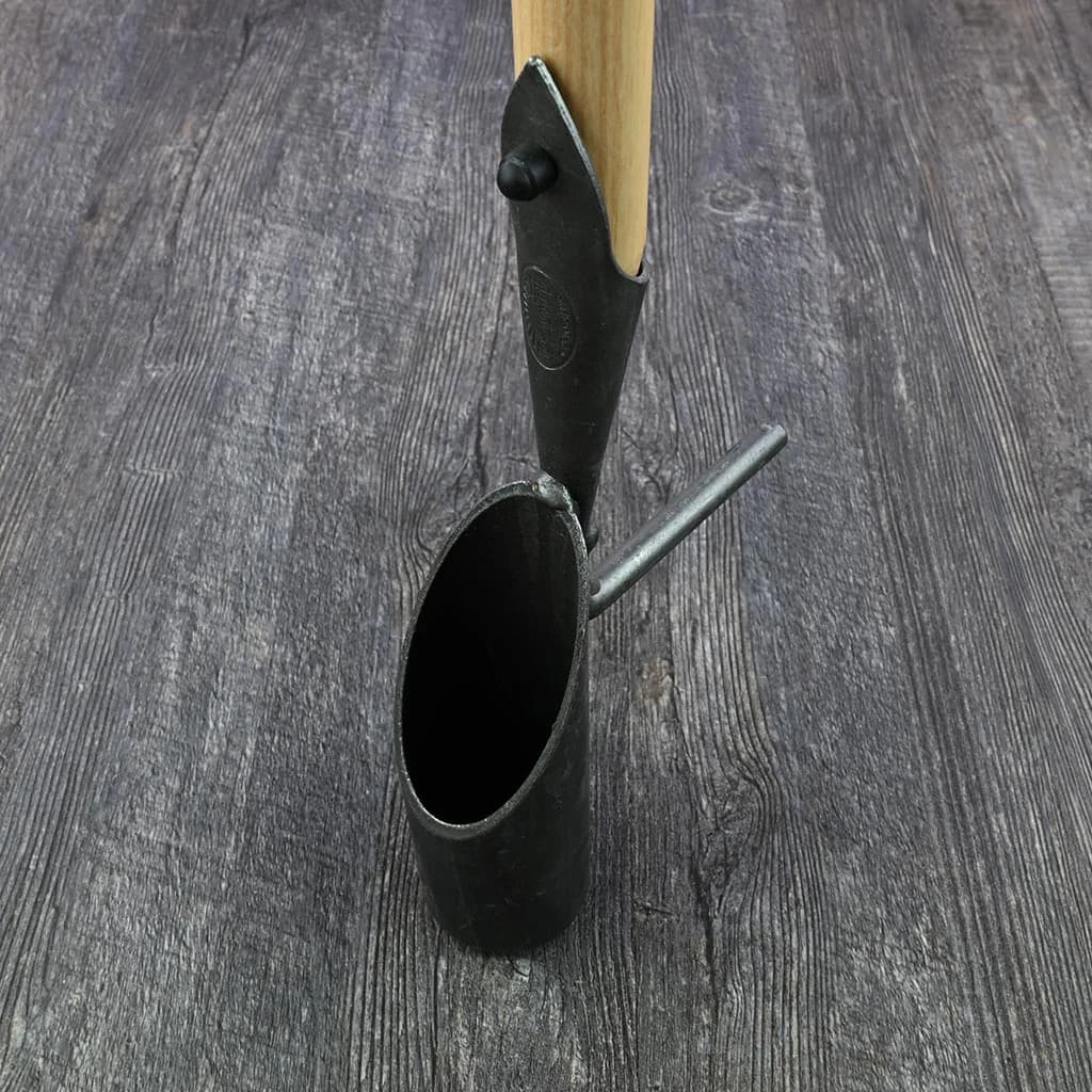 DeWit Long Bulb Planter Boron Steel Ash Handle Hand-Forged Dutch NEW - Image 3