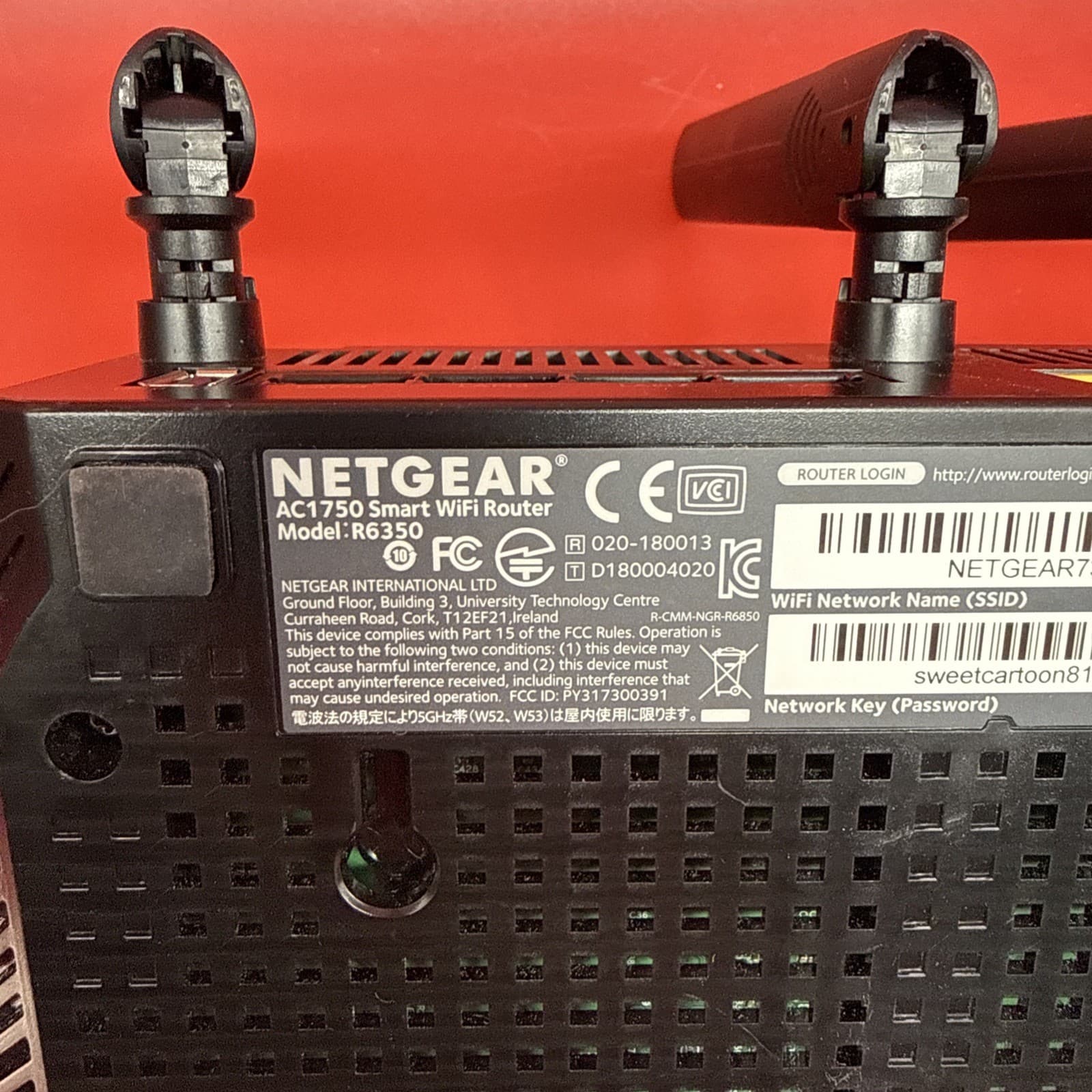 Netgear AC1750 Smart WiFi Router R6350 Black 272-12941-07 Dual-Band 1000 Mbps - Image 5