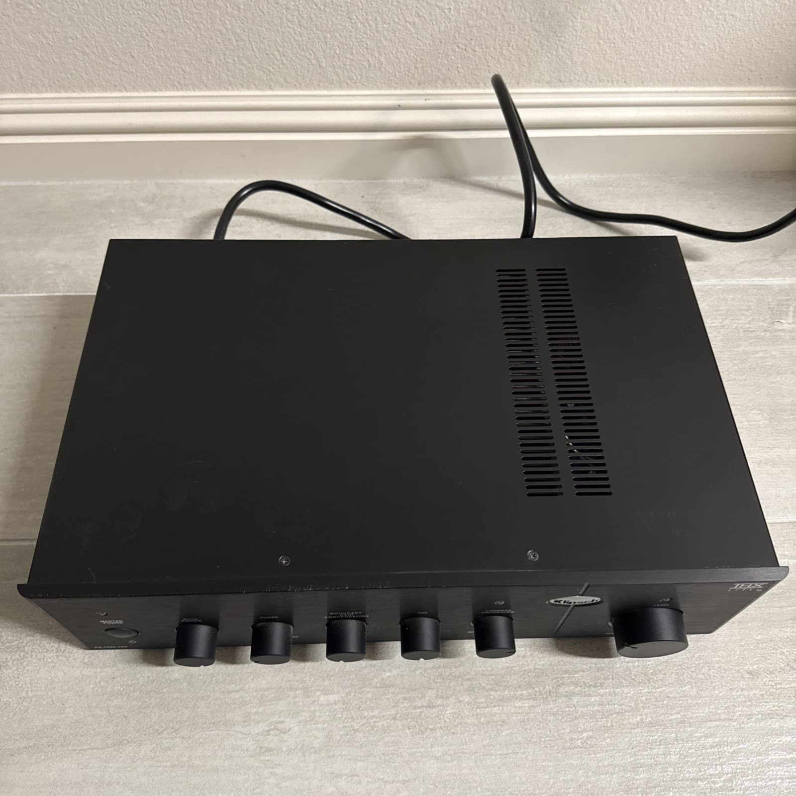 Klipsch KA-1000 THX 2-Ch x 500 Watt Subwoofer Amplifier Buzzing Sound Black - Image 2