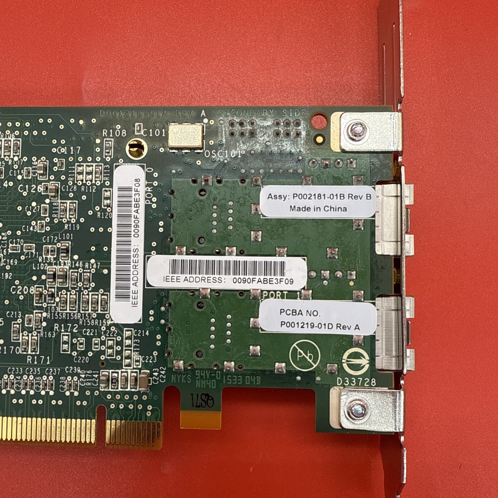 IBM 577D 00E0806 D77161 LPE12002 2P 8Gb FC FH HBA Adapter - Image 9