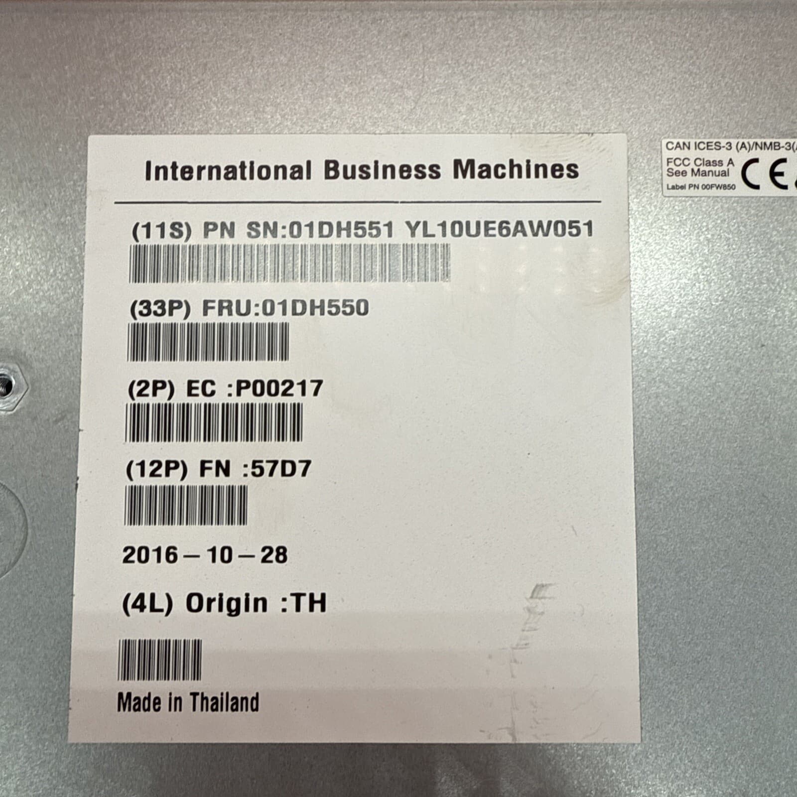 IBM 01DH550 01DH551 P00217 SAS Controller For Power 57D7 For IBM PCI Express x8 - Image 11