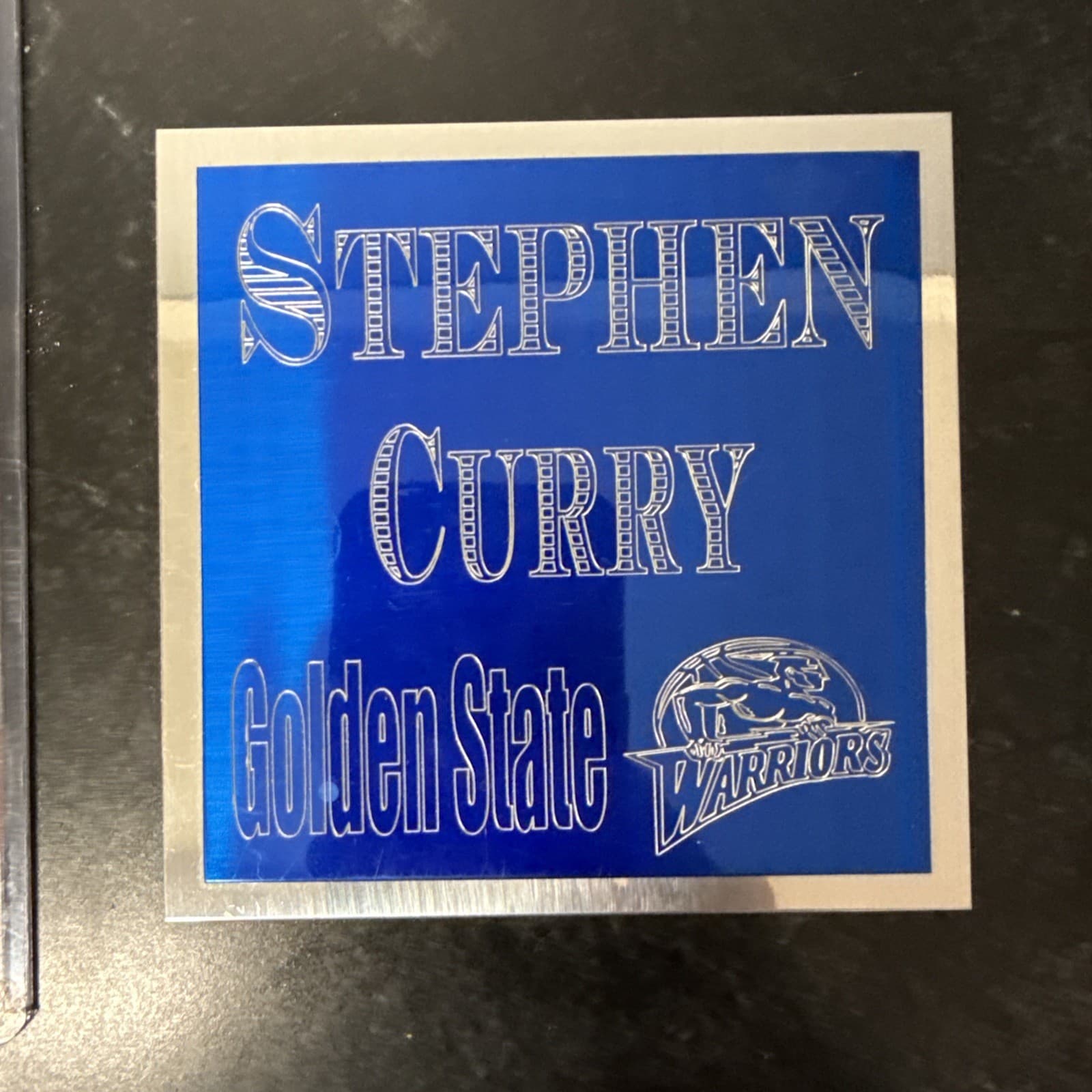 Stephen Curry Season Ticket Panini Contenders Golden State Warriors Plaque - Image 4