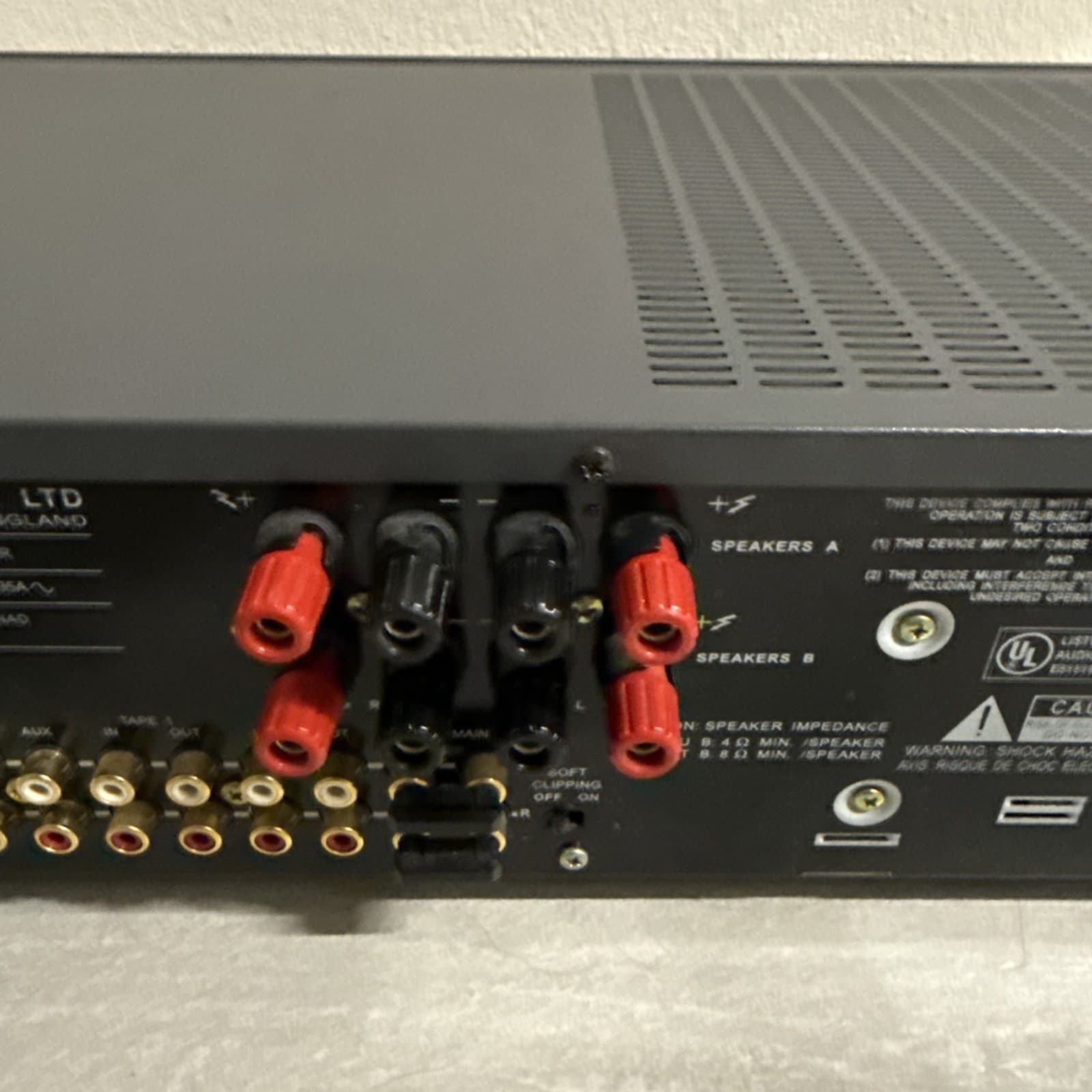 NAD C-740 Stereo Receiver 35W 40W 140W Gray C740 AM Digital Tuner AM/FM AUX 40 W - Image 11