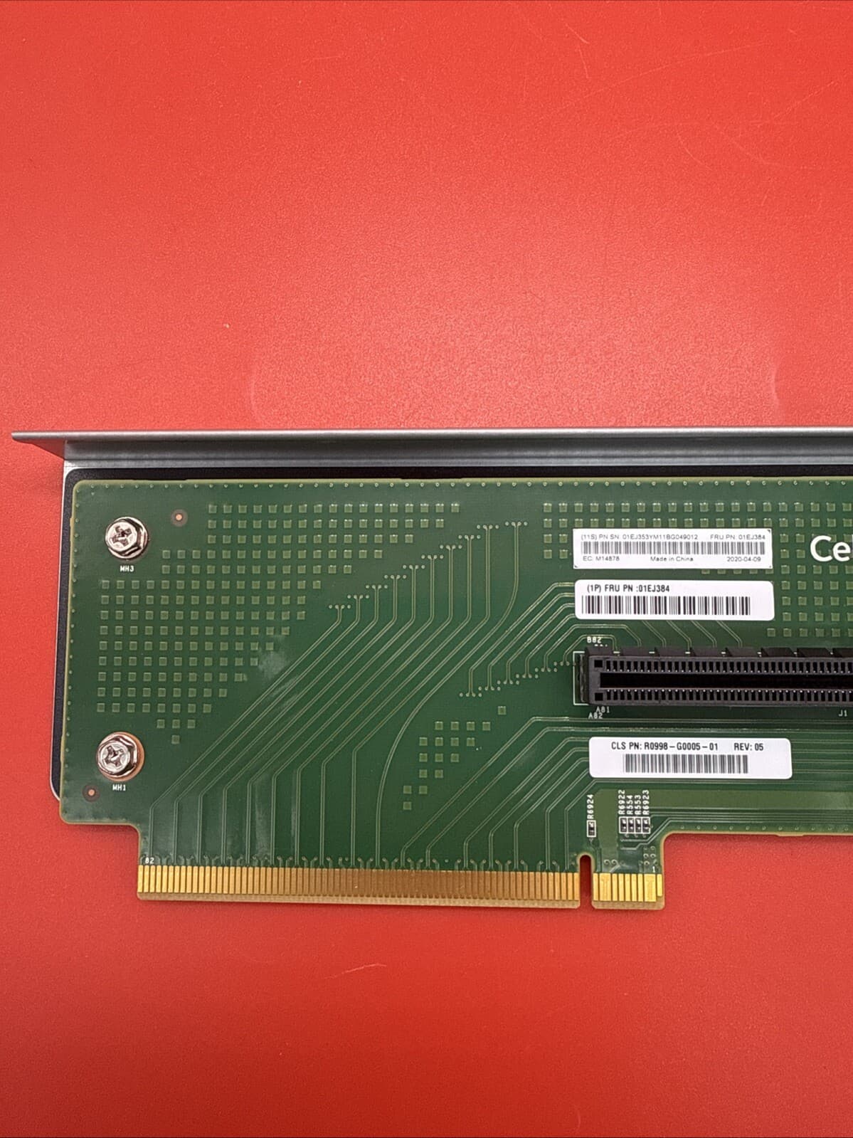 IBM 01EJ384 01EJ353 R0998-G0005-01 Riser Card - Image 2