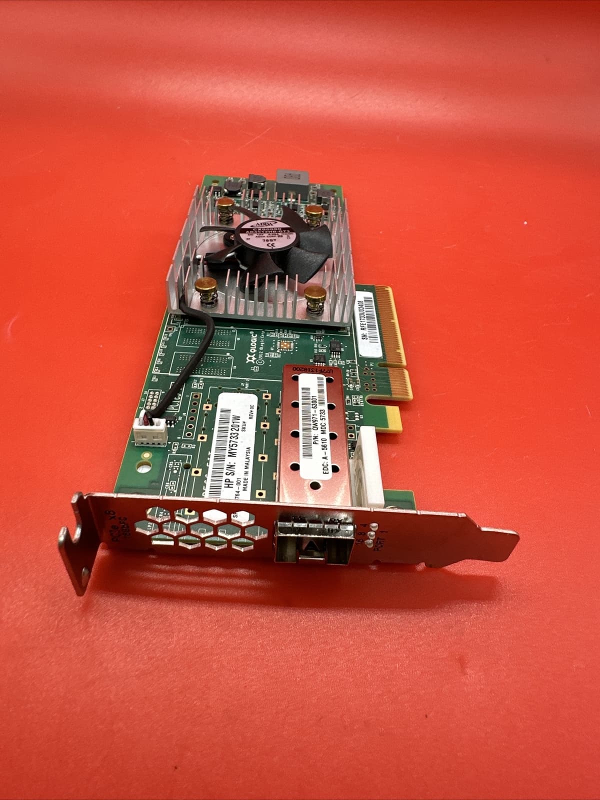 HPe QW971A SN1000Q 699764-001 16Gb SP FC Host Bus PCIe Half Height Adapter Wired - Image 7