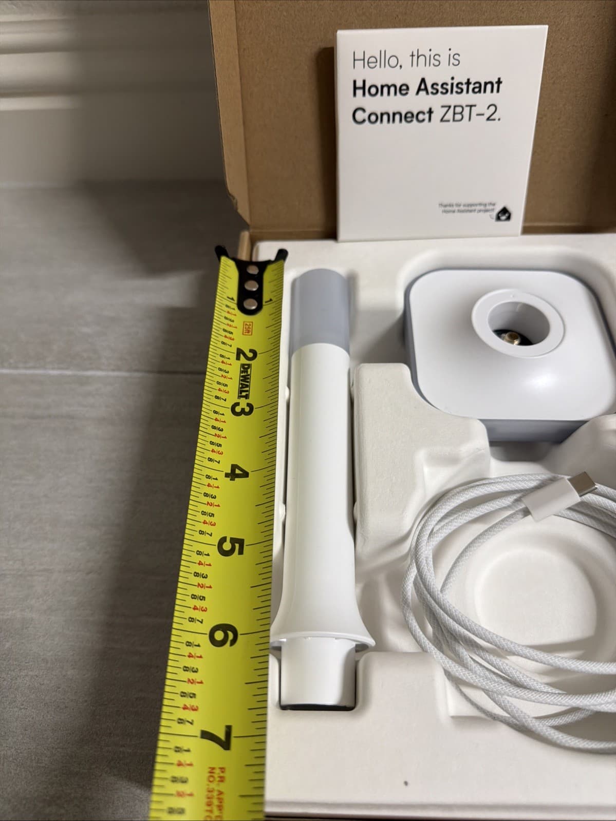 Home Assistant Connect ZBT-2 Zigbee / Thread USB-A Hub Antenna - Image 8