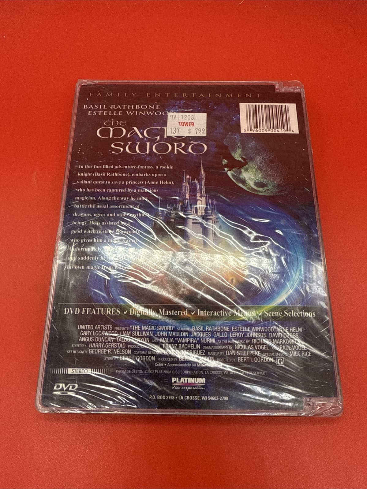 The Magic Sword (DVD, 1961) - Brand New Sealed Movie Action & Adventure NTSC NR - Image 6