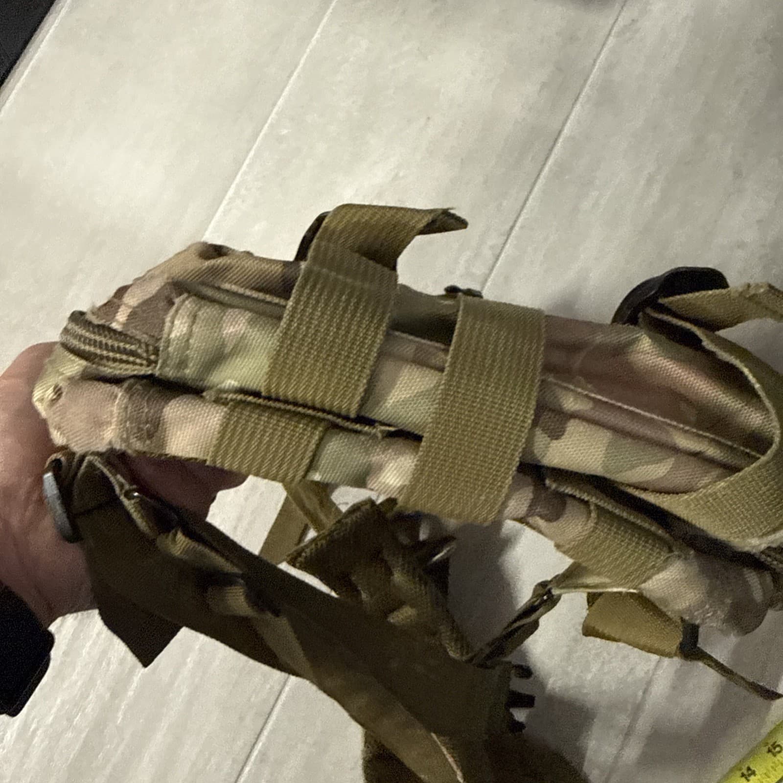 Camp Gear Camo Small Backpack Molle Adjustable Clean Backpacking - Image 17