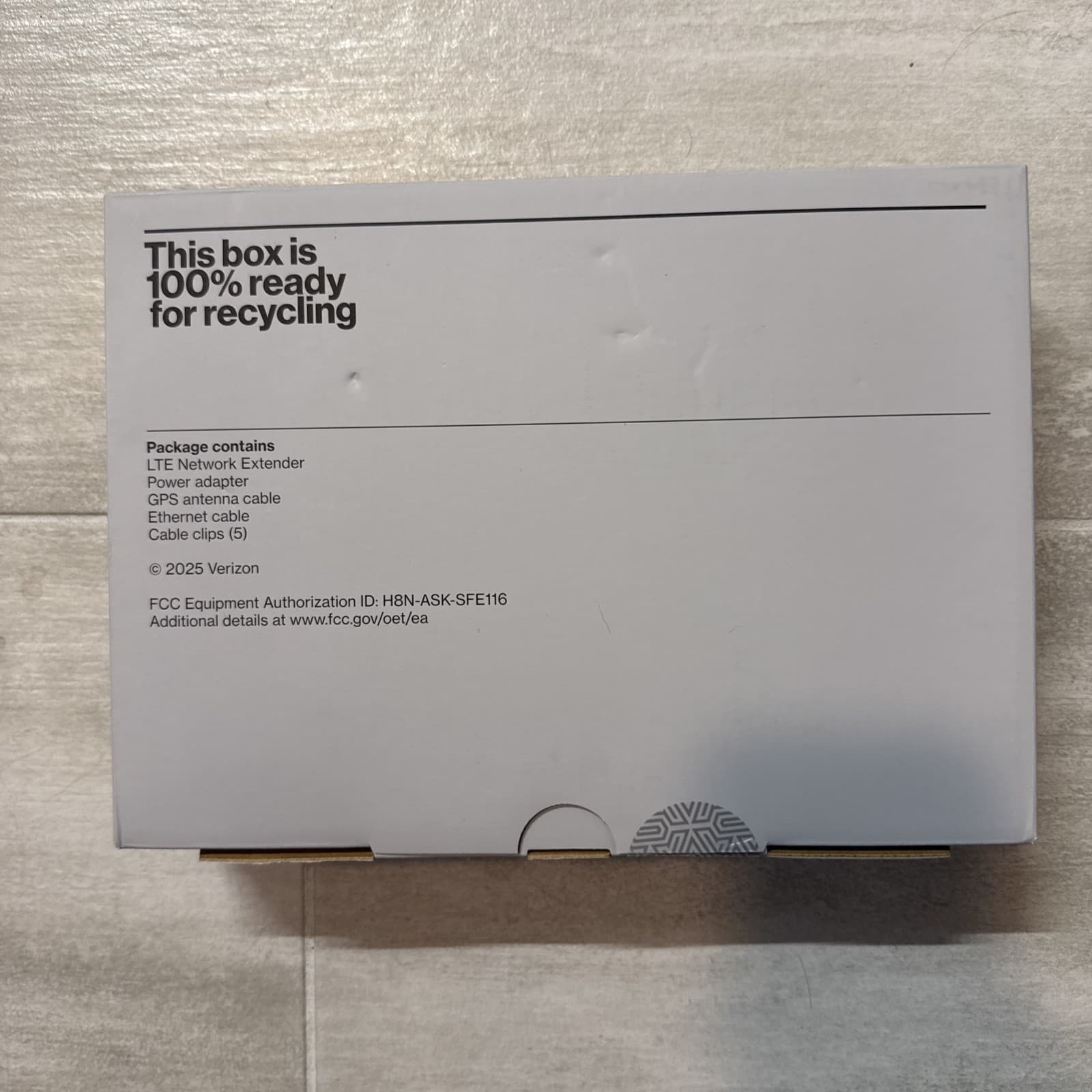 Verizon ASKSFE116 LTE Network Extender NEW SEALED Plastic Black Universal Plain - Image 4