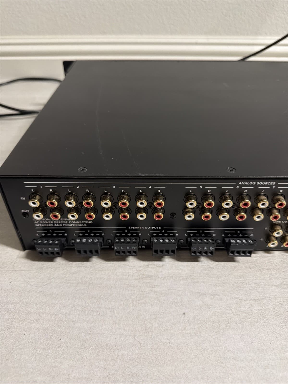 Crestron C2N-AMP-6X100 12 Channel Audio System Black C2NAMP6X100 Digital DIN - Image 20