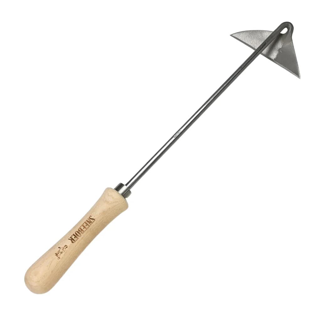 Sneeboer Hand Hoe Stainless Steel Hand-Forged Cherry-Left Hand Dutch NEW