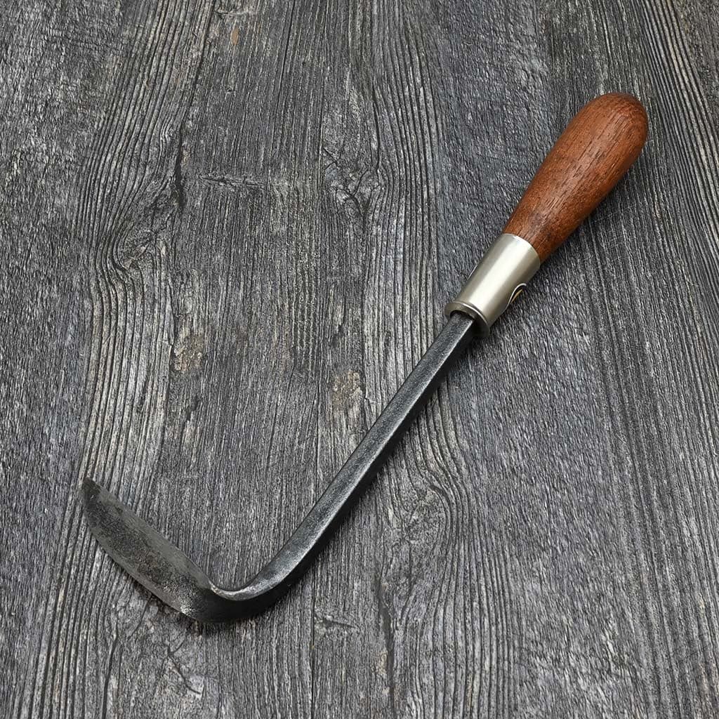 Red Pig Garden Tools Cape Cod Weeder Hand-Forged Wood Handle Weeding USA NEW - Image 3