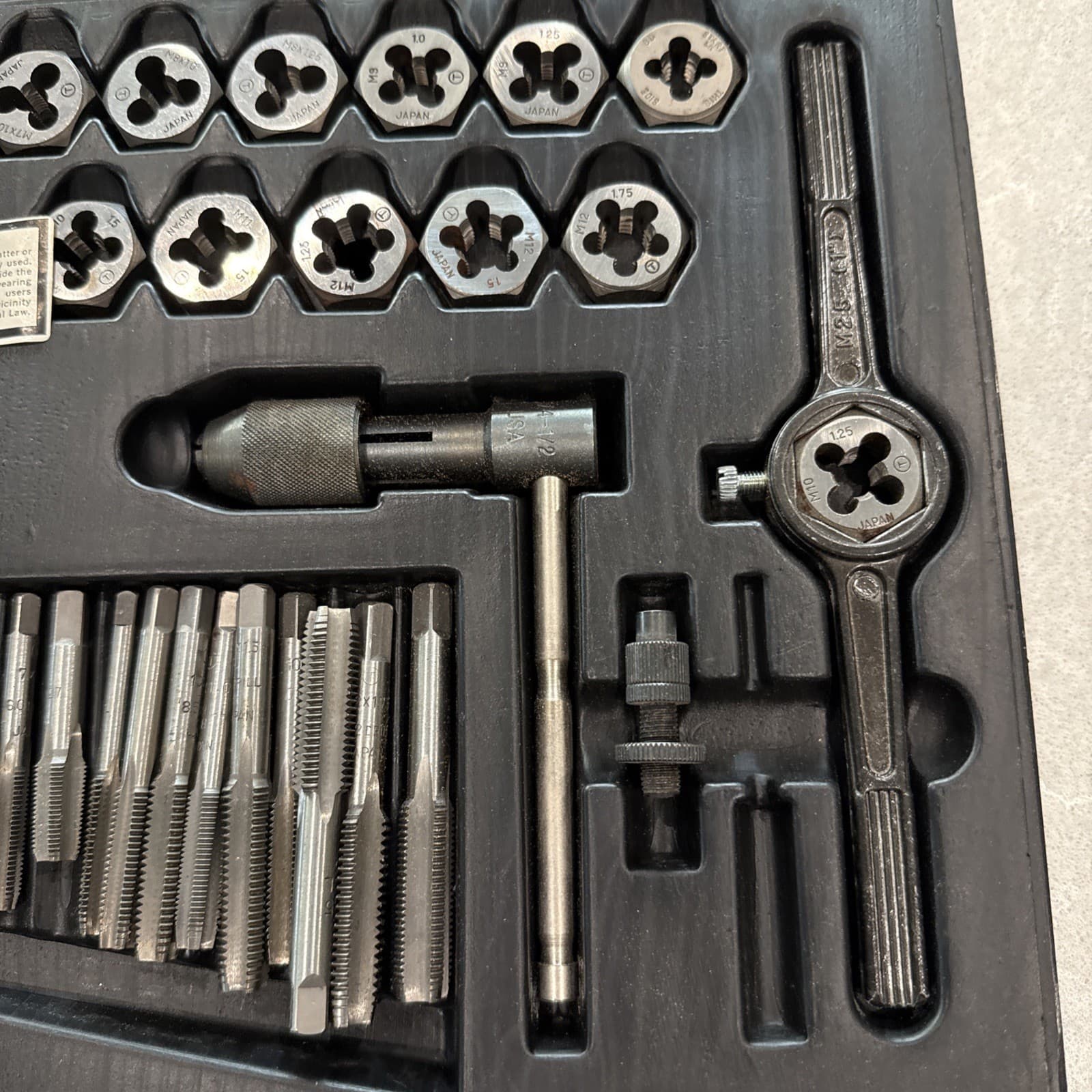 Northland drill 38 pc tap and die set, 083572 Northland 083572 Tap & Die Set - Image 8