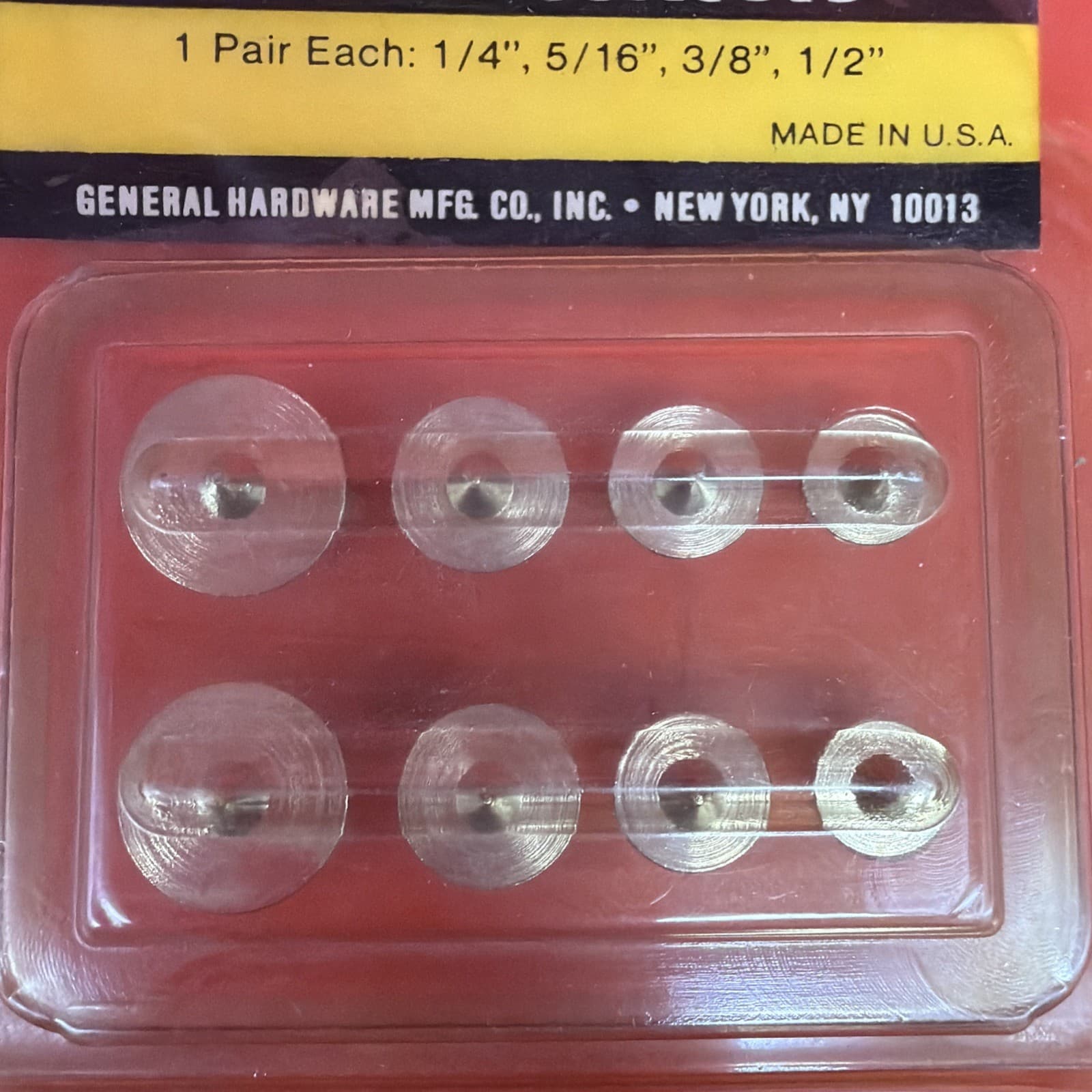 General Dowel Centers No. 888 1/4" 5/16" 3/8" 1/2" 1 Pair Each - Image 2