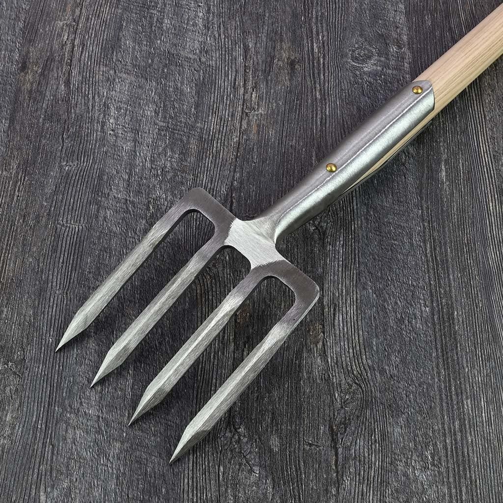 Sneeboer Garden Border Fork - D Handle Stainless Steel Hand-Forged Digging NEW - Image 3