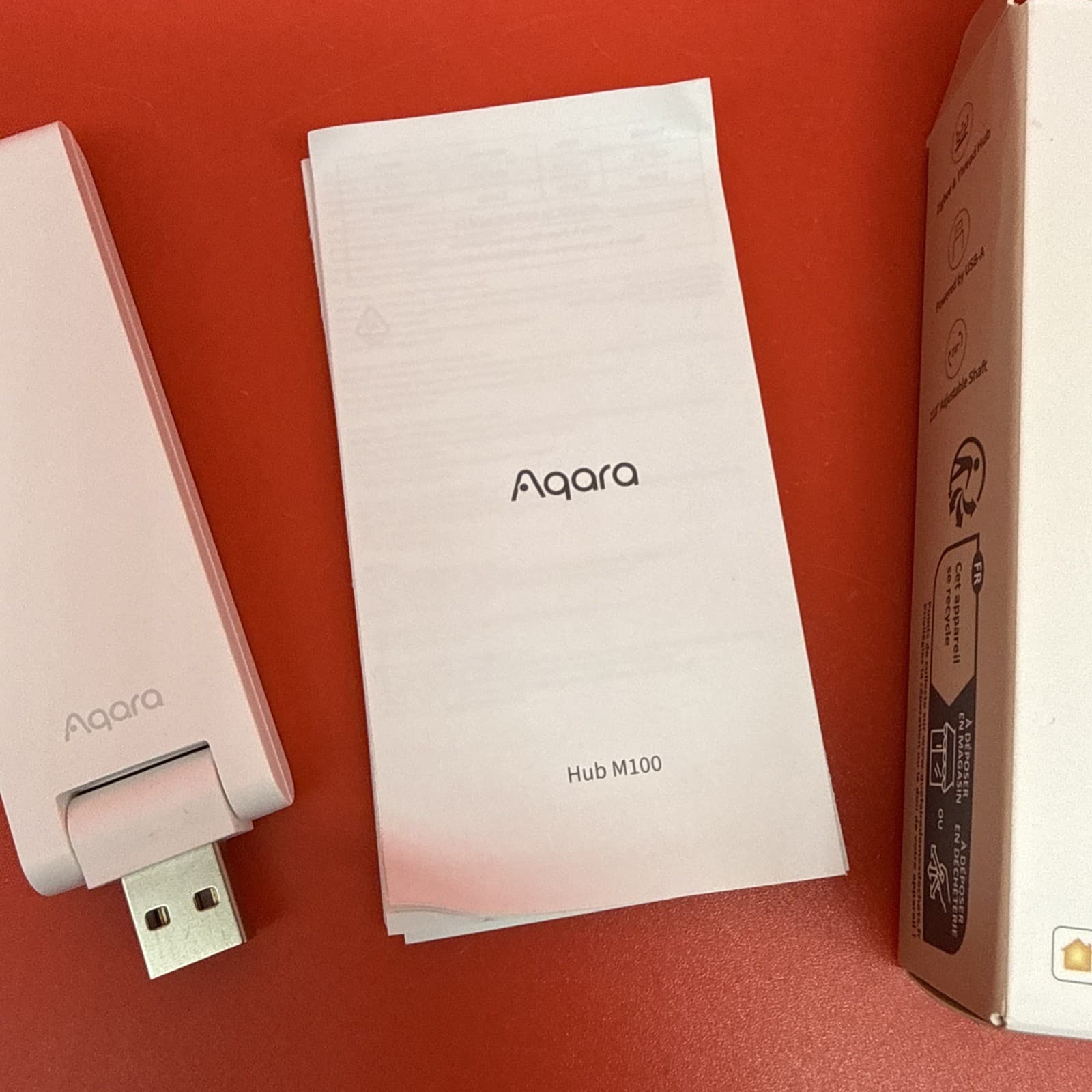 Aqara M100 Hub USB-A Thread Border Router / Matter Controller White - Image 3