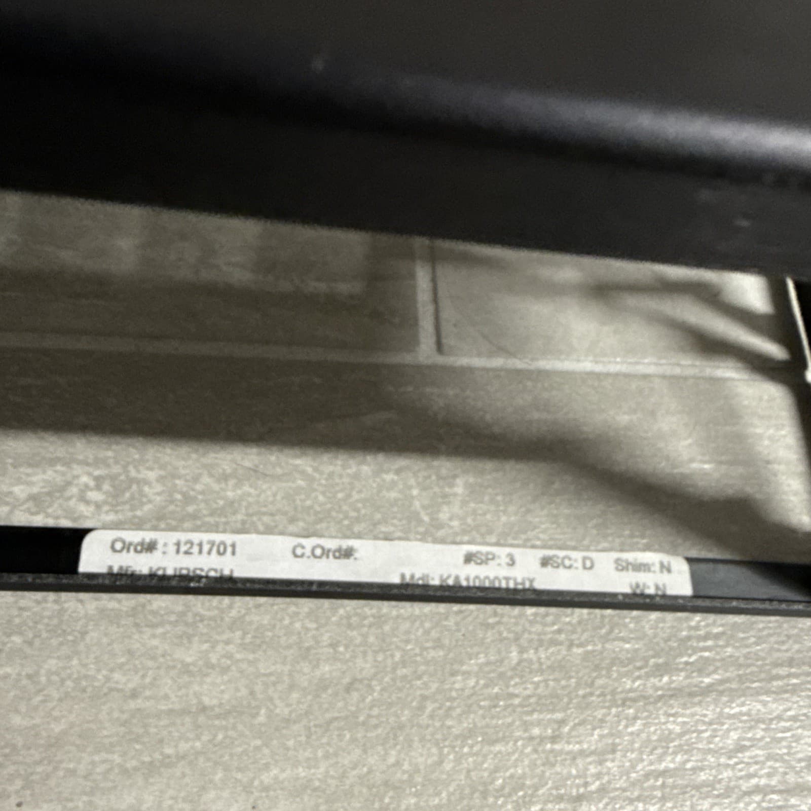 Klipsch KA-1000-THX Rack mount Shelf Black For Klipsch - Image 9