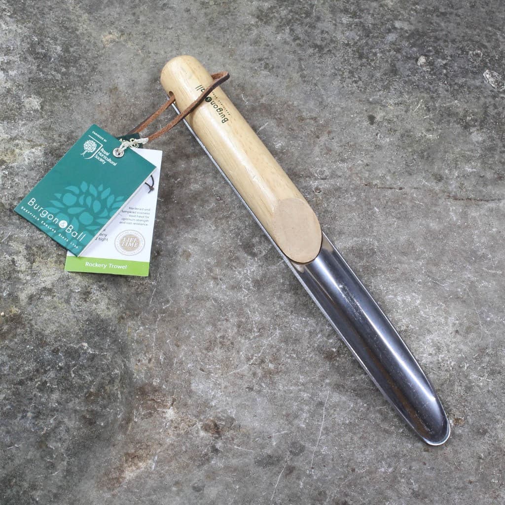 Burgon & Ball Rockery Garden Trowel Stainless Steel Planting British NEW - Image 2