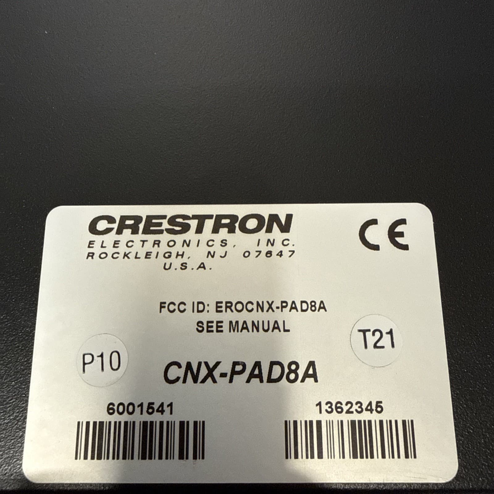Crestron CNX-PAD8A Audio Distribution Processor Audio Processor - Image 13