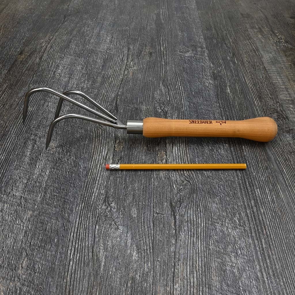 Sneeboer Hand Garden Cultivator - Bulb Handle Hand Weeder Stainless Steel NEW - Image 4