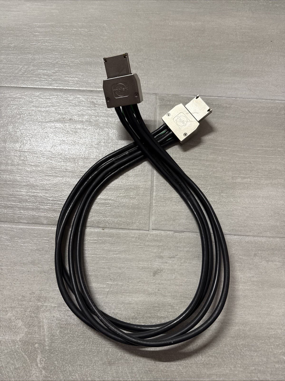 Molex 74546-1601 PCie x16 Cable - 3 Feet Long - Pre-owned Black - Image 5