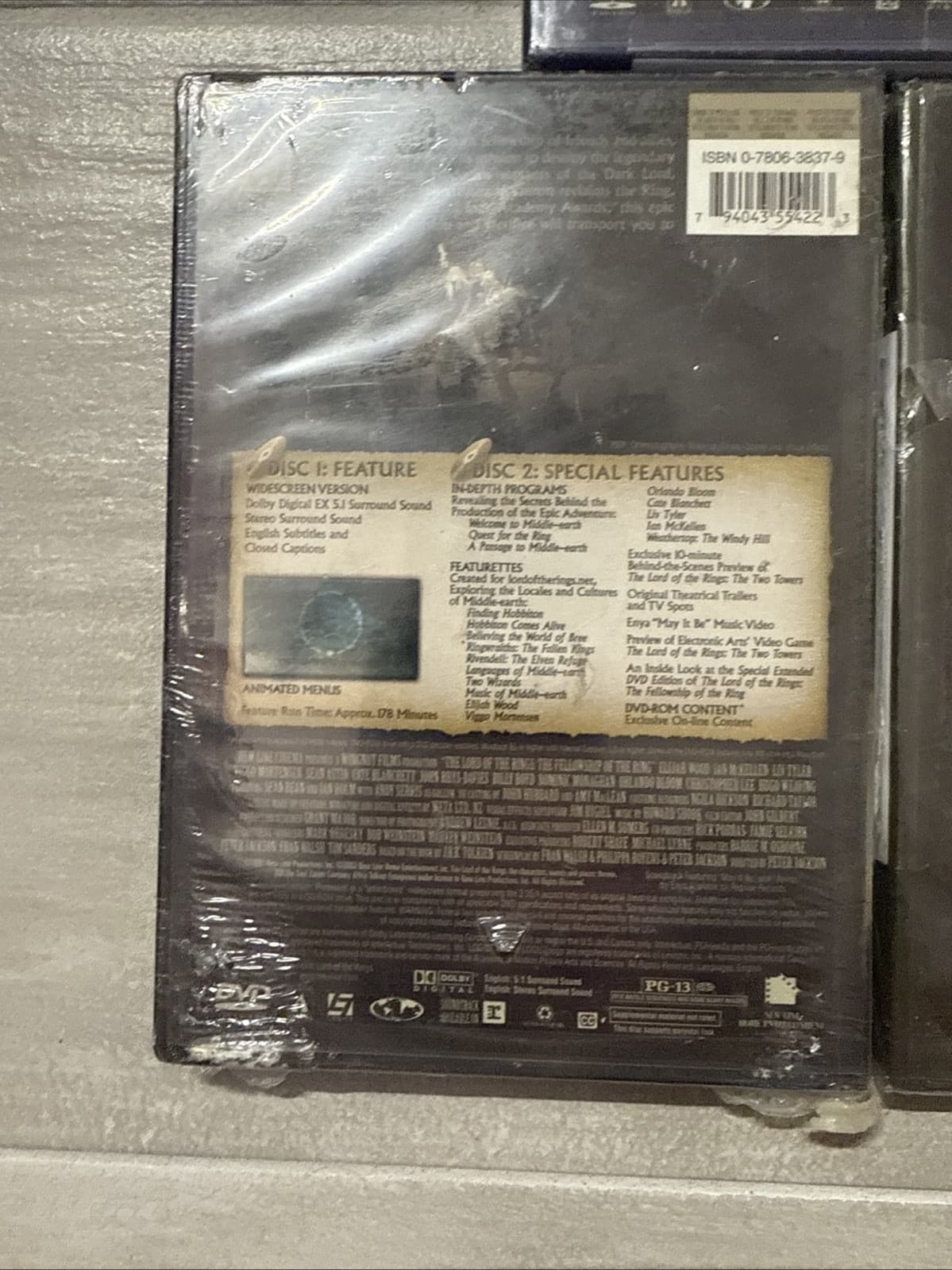 The Lord of the Rings: Lot Of 3 Collectors Set DVD Fellowship & Return - NEW!! - Image 7