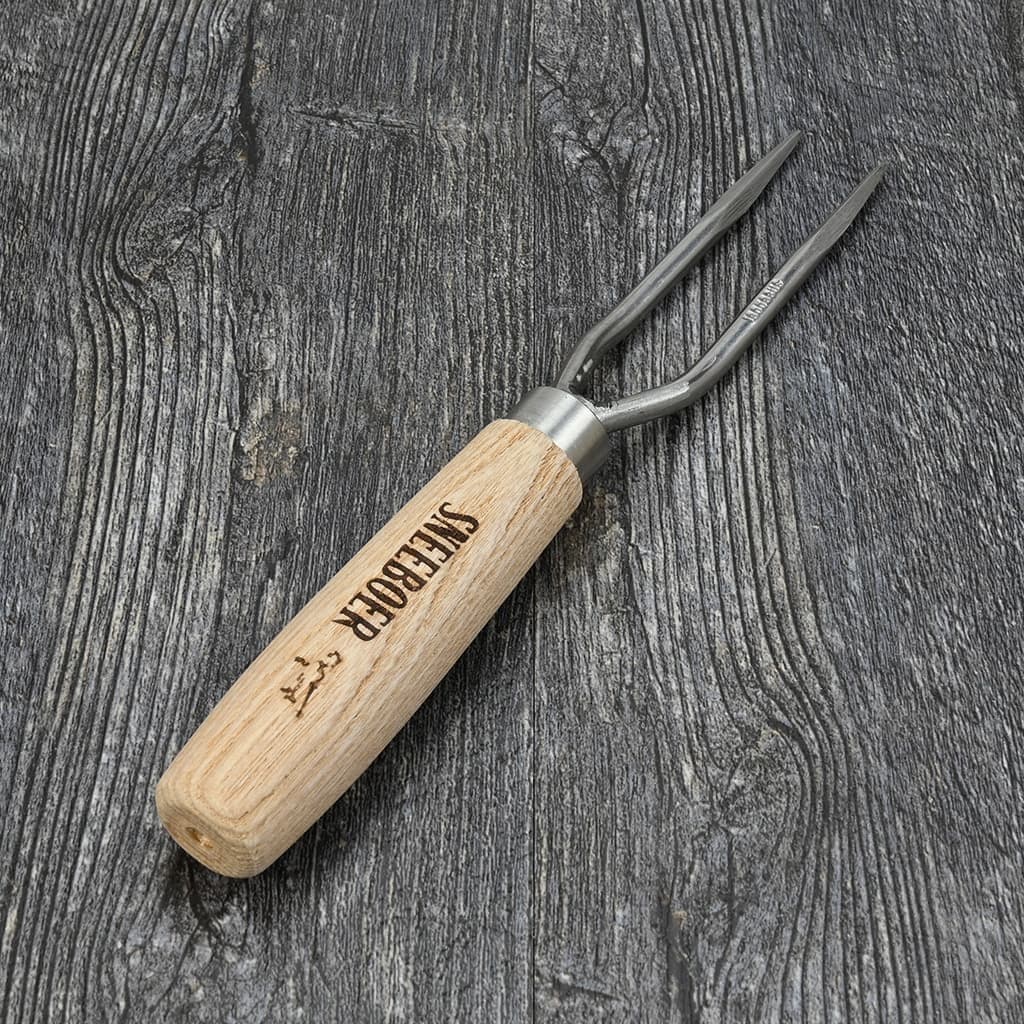 Sneeboer Greenhouse Weeding Fork Hand Weeder Stainless Steel Hand-Forged NEW - Image 2