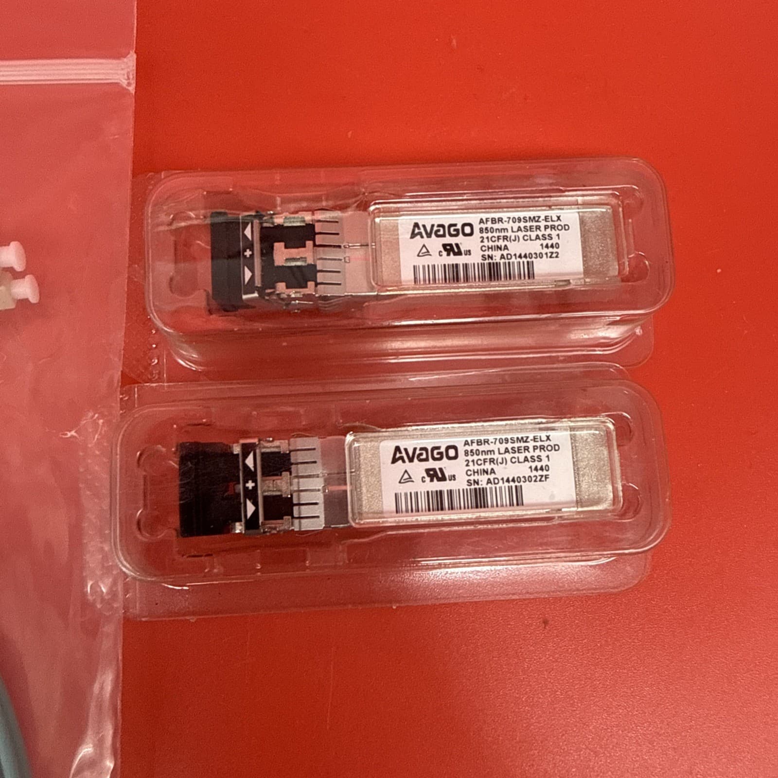1M 10Gb SFP+ Direct Attach Fiber Cable Ubiquiti Compatible GIGDATA Blue 3 ft - Image 3