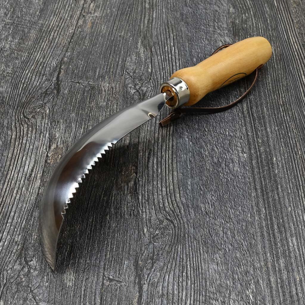 Garden Works Soil Scoop Garden Trowel Stainless Steel Wood Handle Planting NEW - Image 3