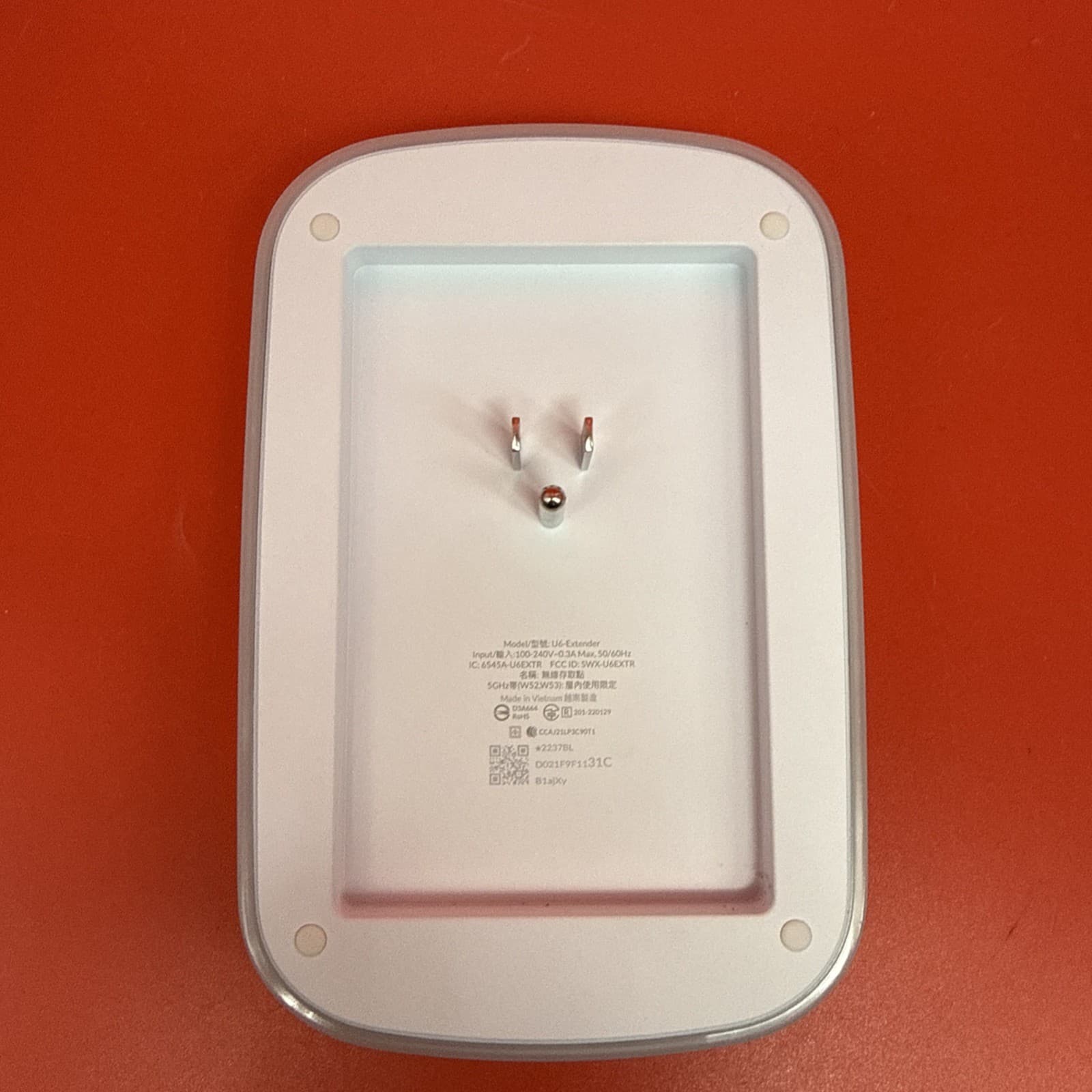 Unifi  Ubiquiti U6 Extender Access Point - Mesh, WiFi 6 Ubiquiti Networks White - Image 4