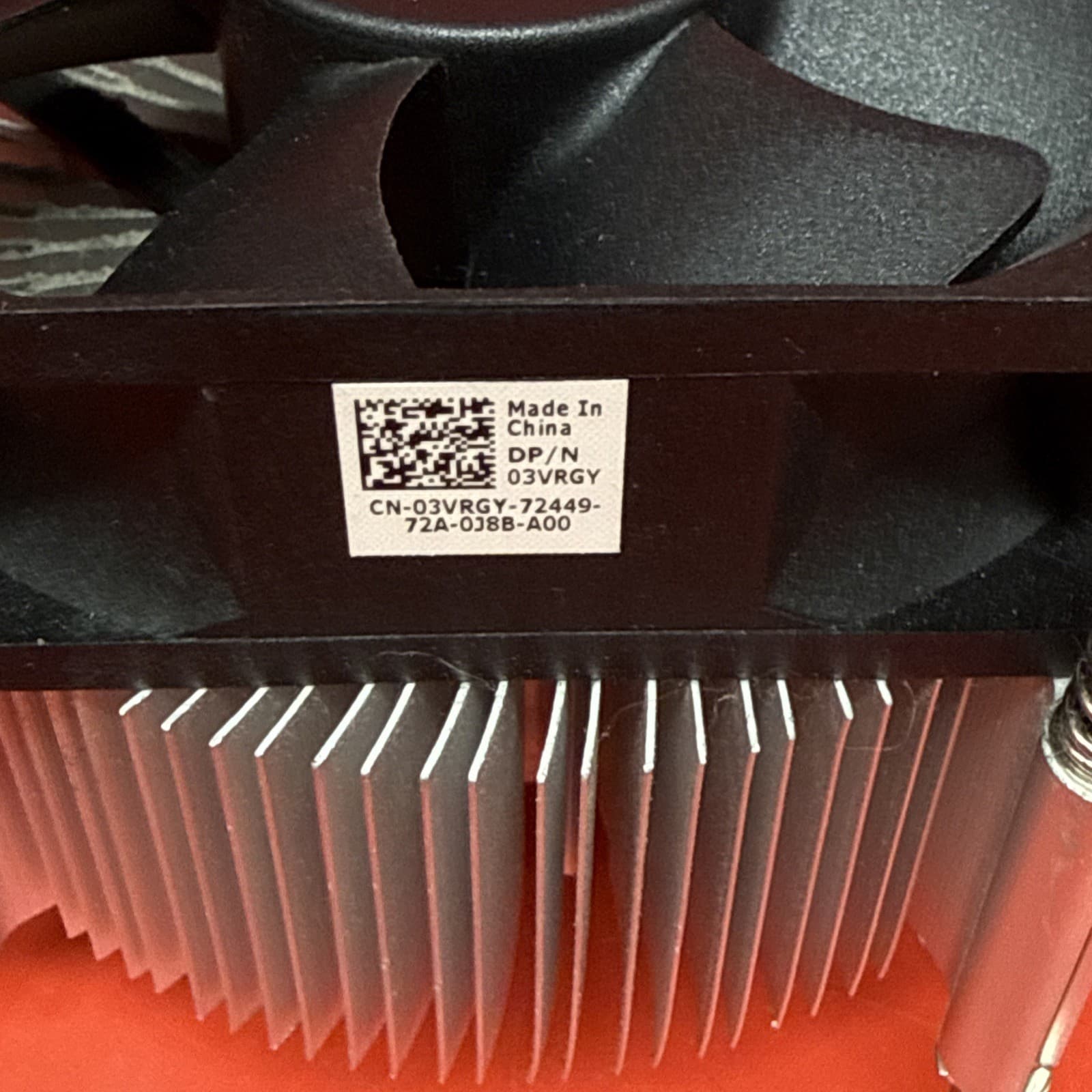 OEM Dell 3620 T3620 Optiplex 5040 7040 CPU Fan Heatsink 61M44 061M44 - Image 4