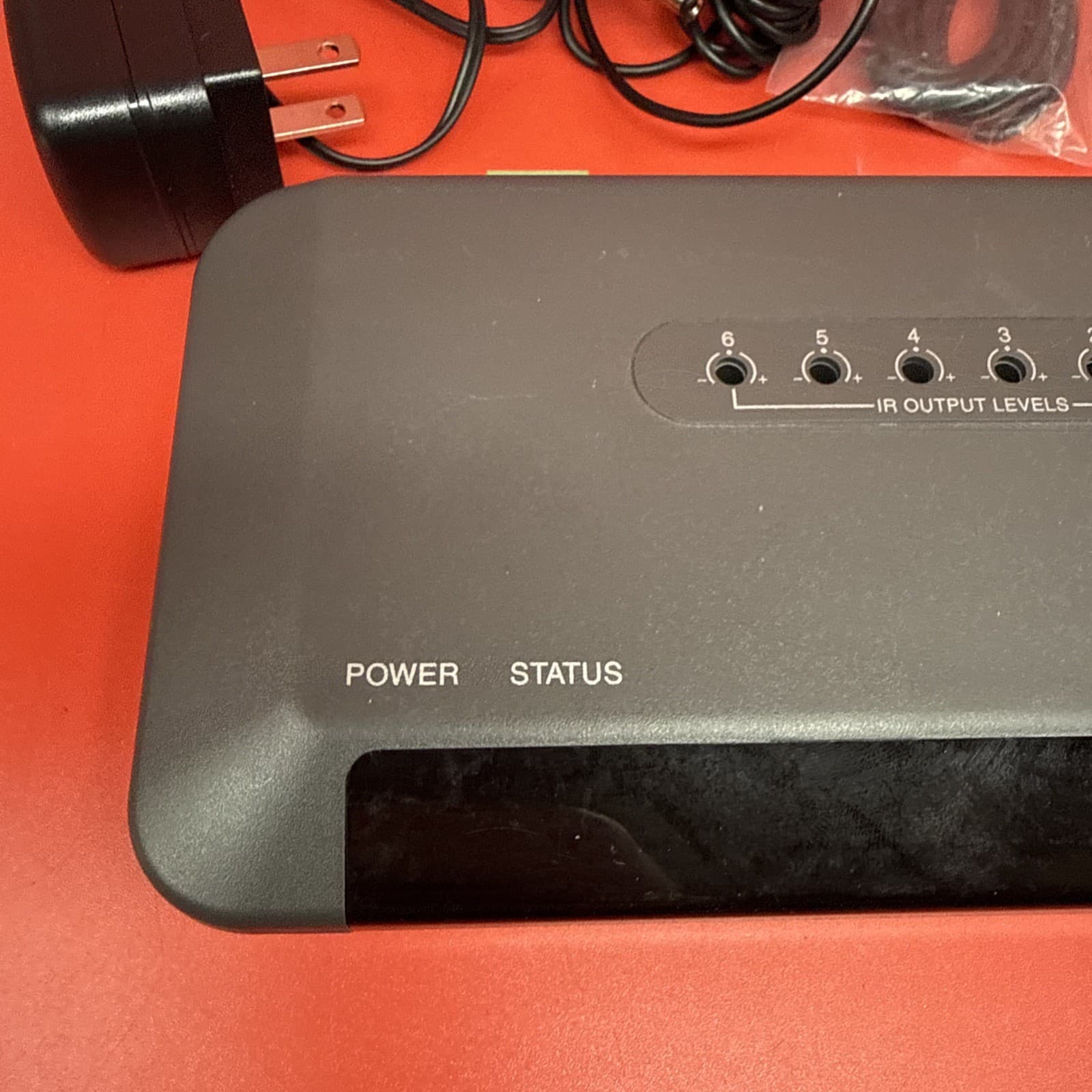 Universal Remote Control MRF-350RFS Base Station With AC Adapter Black - Image 2