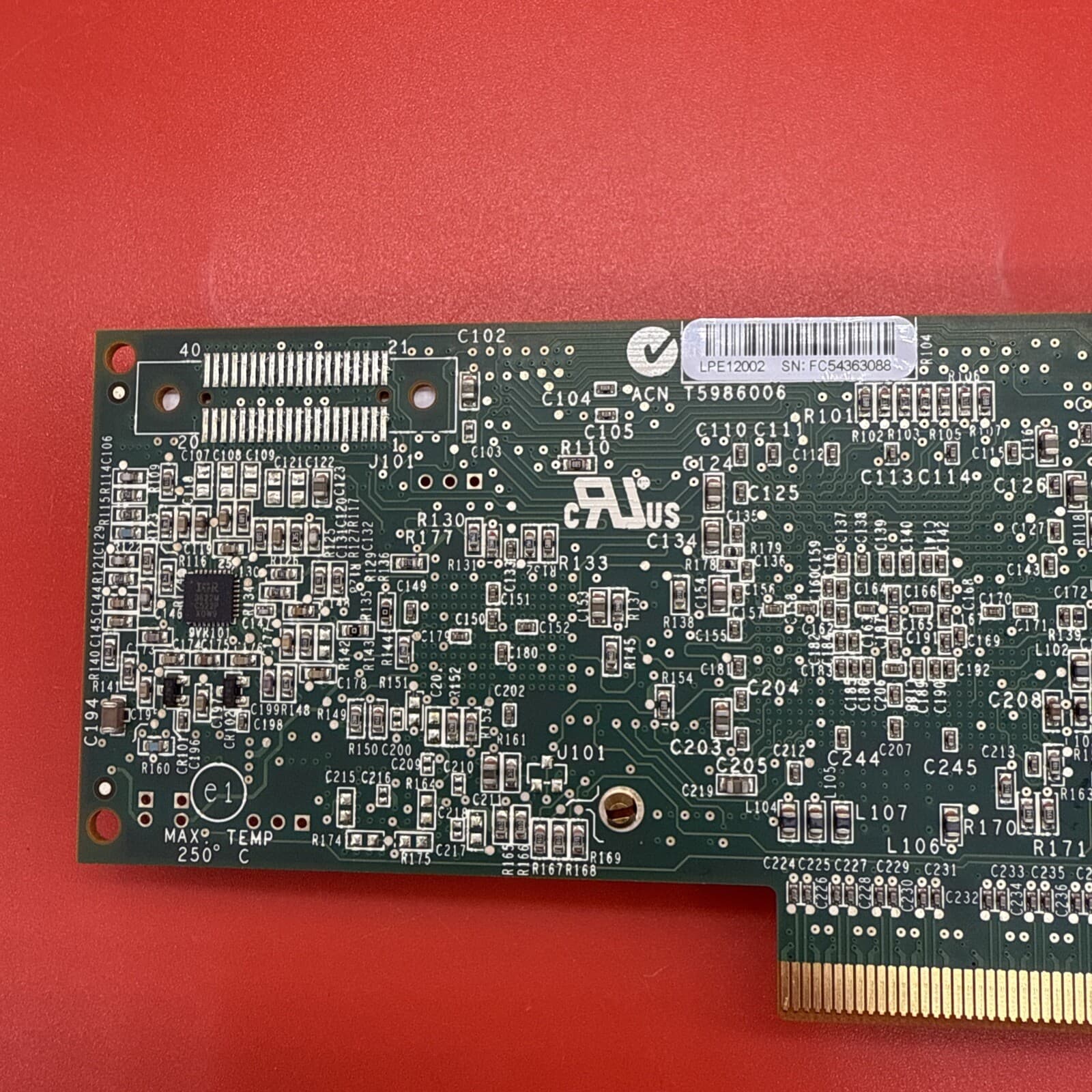 IBM 577D 00E0806 D77161 LPE12002 2P 8Gb FC FH HBA Adapter - Image 7