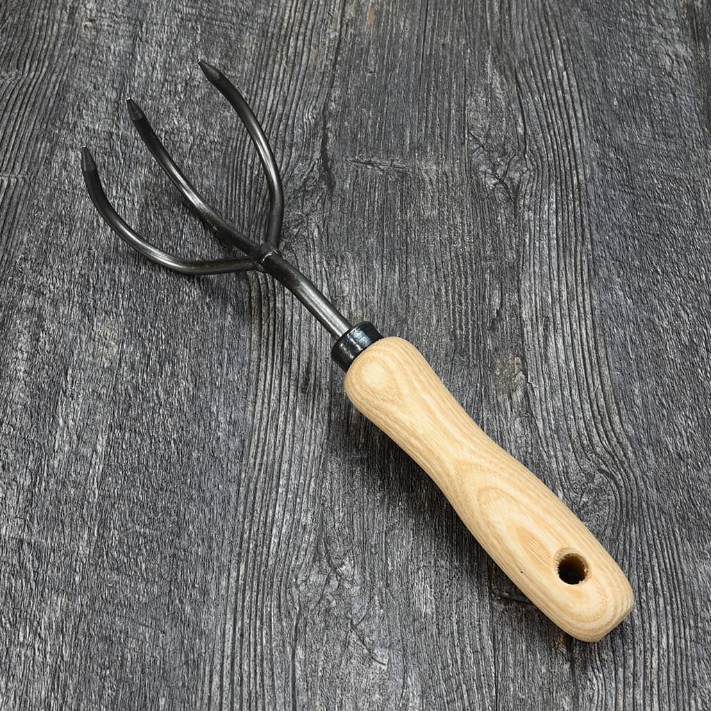 DeWit Hand Weeder 3-Tine Cultivator NEW - Image 3